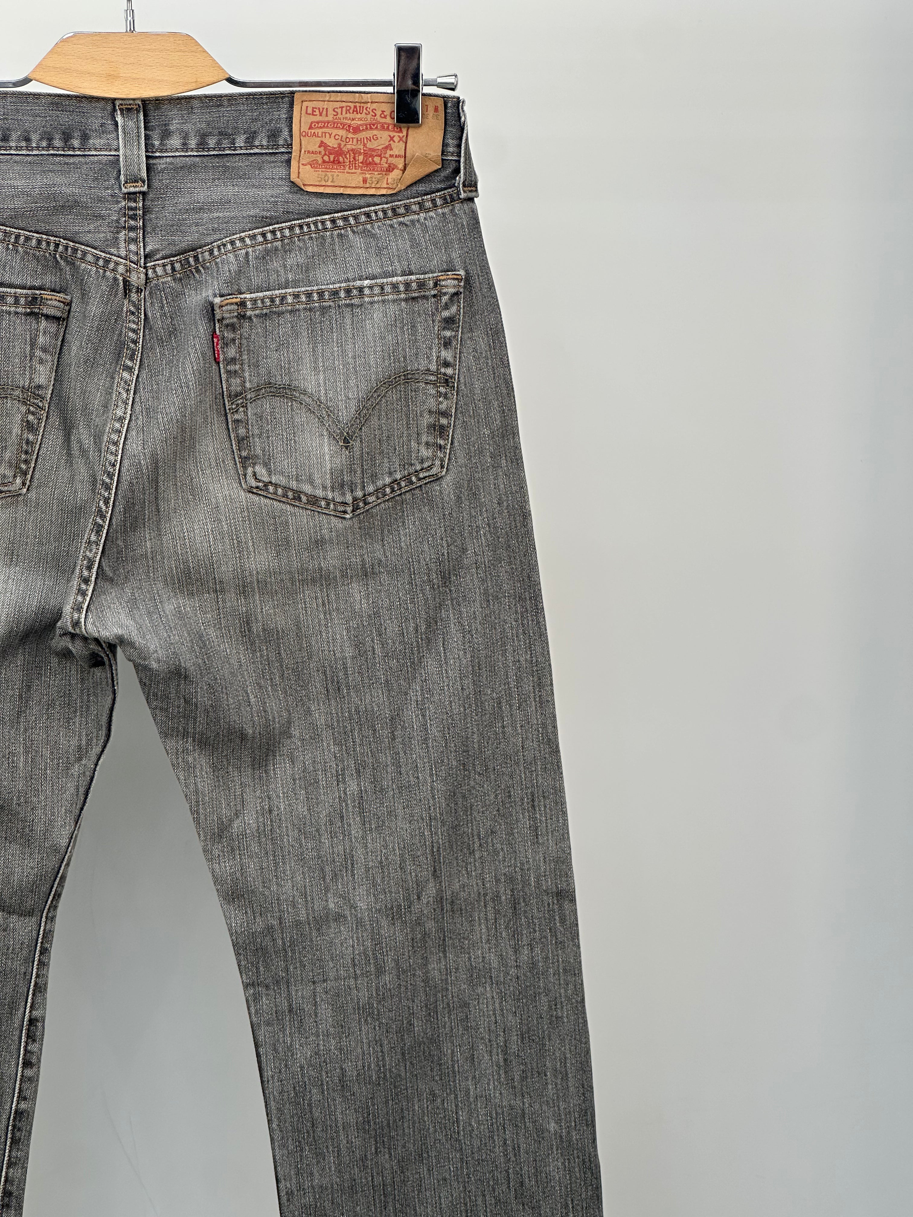 LEVI'S 501 TAGLIA: 47 ITA = W33 L30