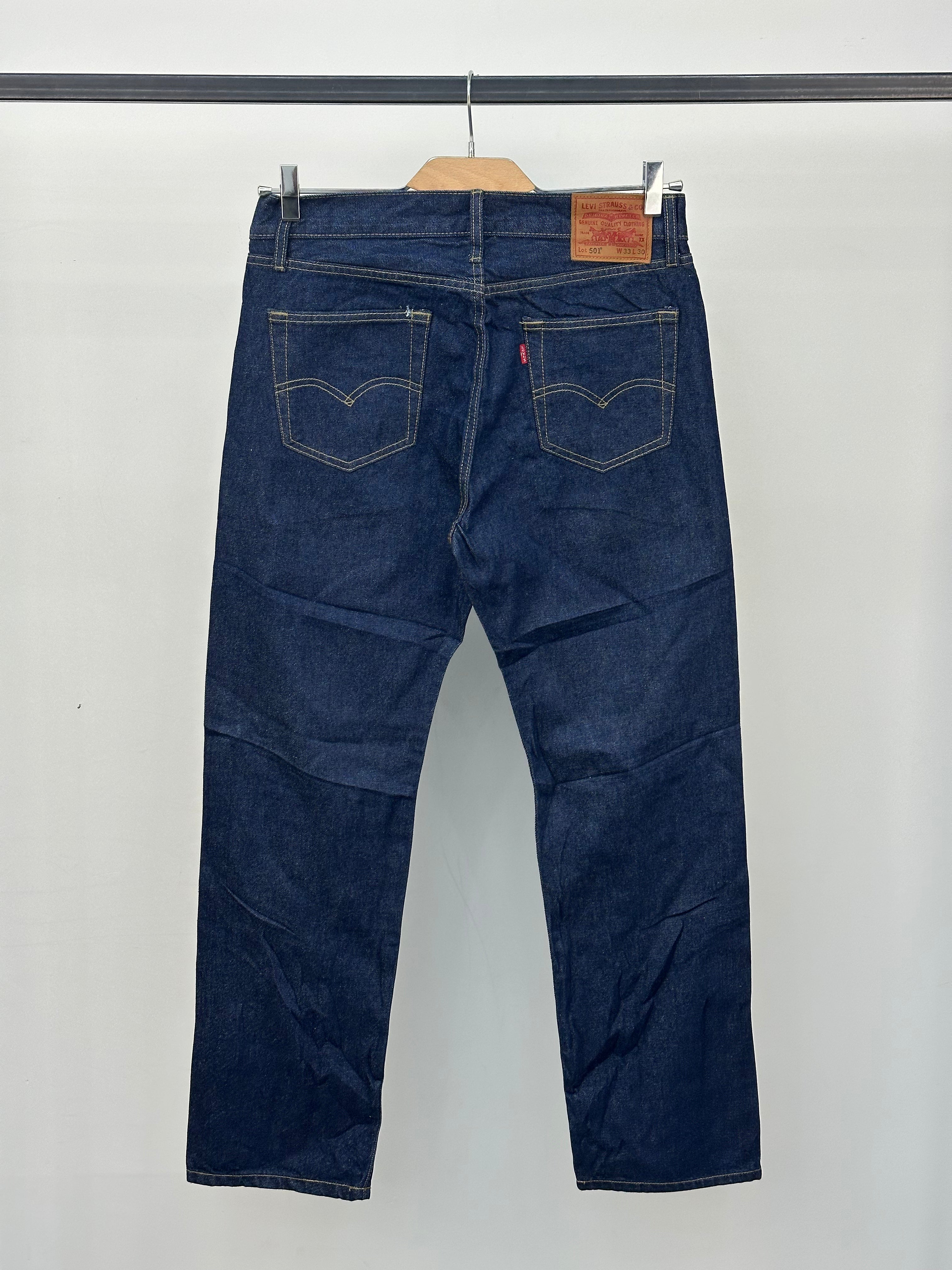 LEVI'S 501 TAGLIA: 47 ITA = W33 L30