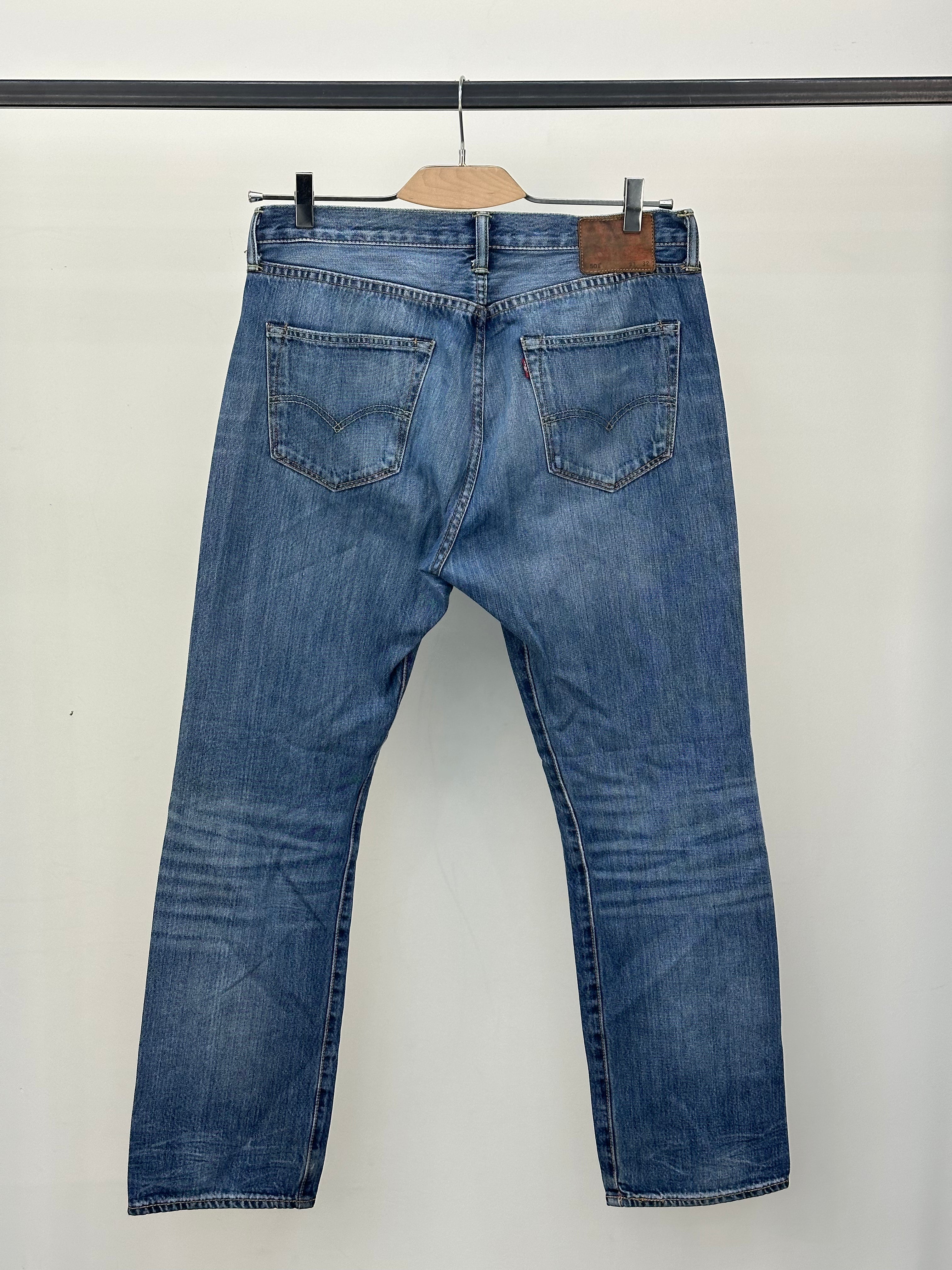 LEVI'S 501 TAGLIA: 47 ITA = W33 L32