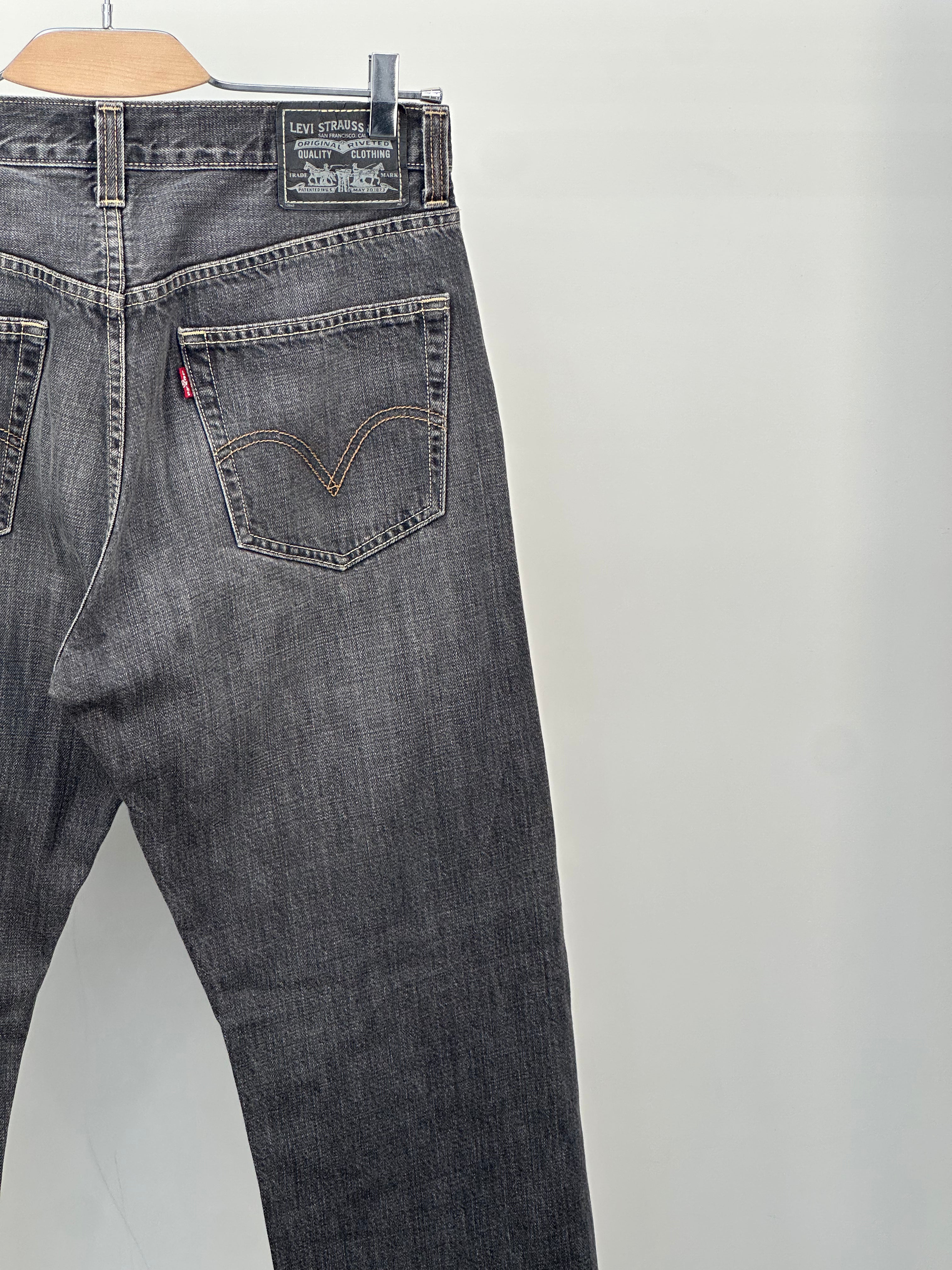 LEVI'S 505 STRAIGHT FIT TAGLIA: 46 ITA = W32 L32