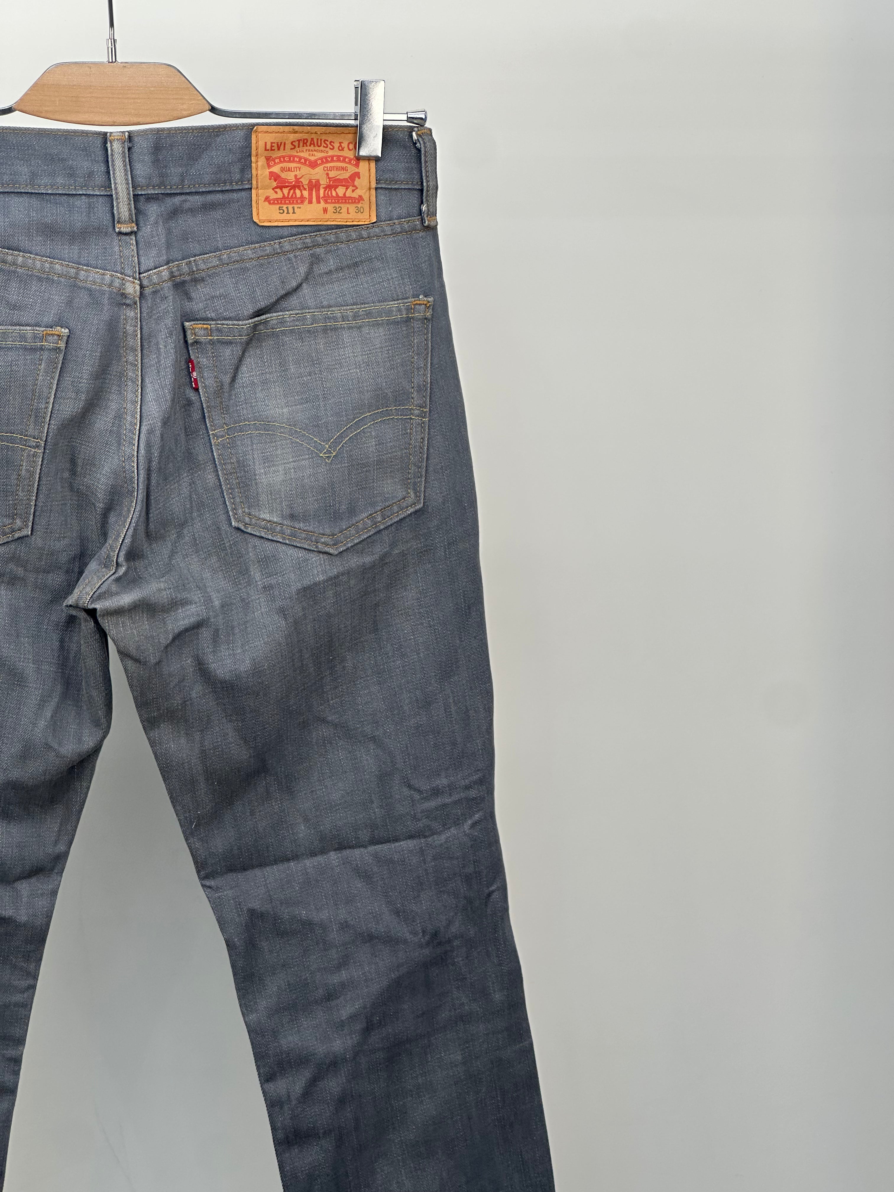 LEVI'S 511 SLIM FIT TAGLIA: 46 ITA = W32 L30