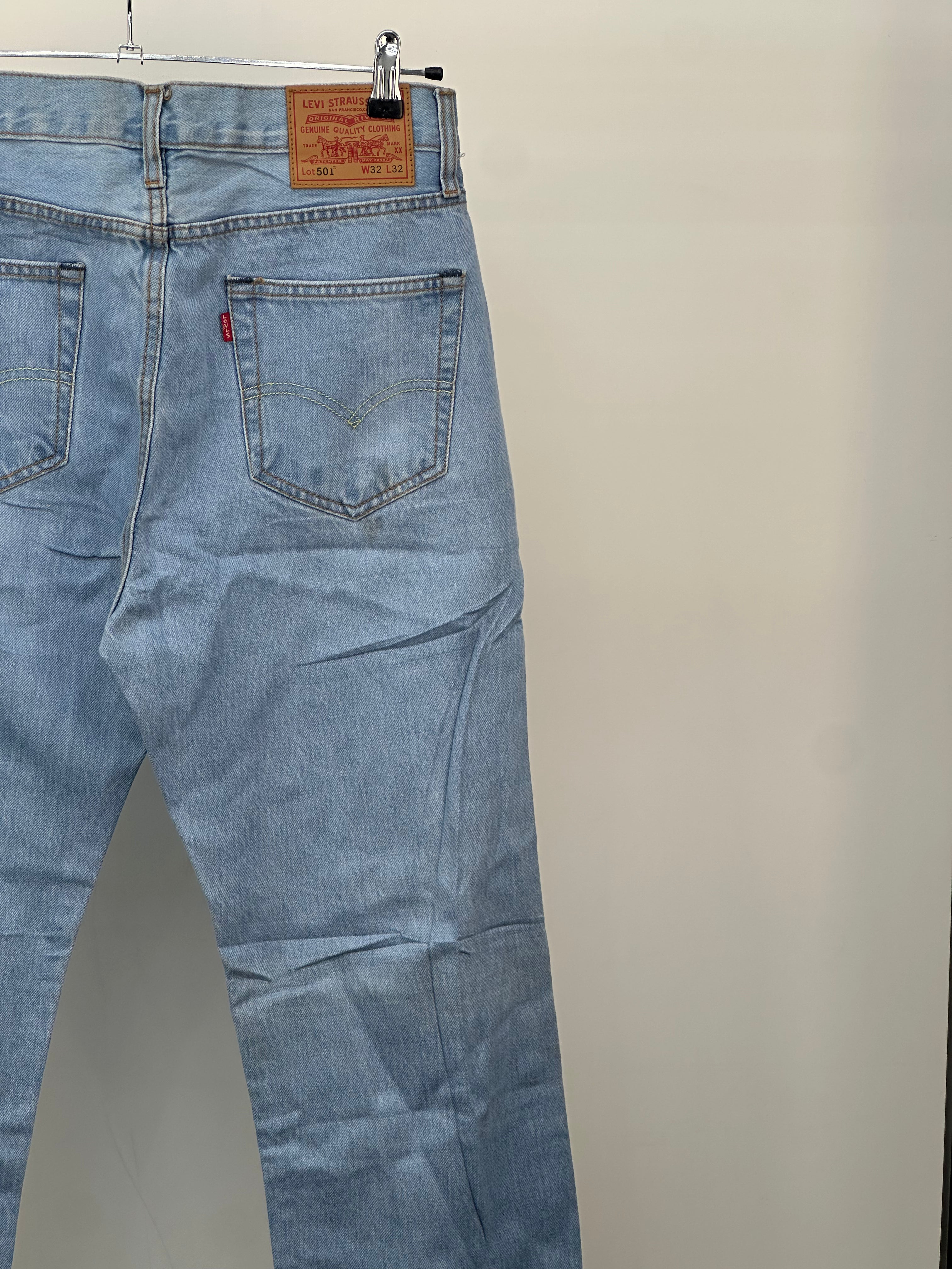 LEVI'S 501 TAGLIA: 46 ITA = W32 L32