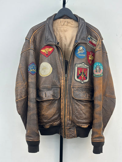 GIACCA AVIREX IN PELLE IN PELLE VINTAGE TAGLIA: XL