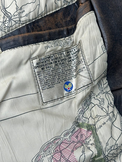 GIACCA AVIREX IN PELLE IN PELLE VINTAGE TAGLIA: XL