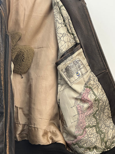 GIACCA AVIREX IN PELLE IN PELLE VINTAGE TAGLIA: XL