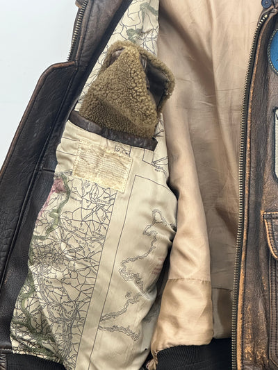 GIACCA AVIREX IN PELLE IN PELLE VINTAGE TAGLIA: XL