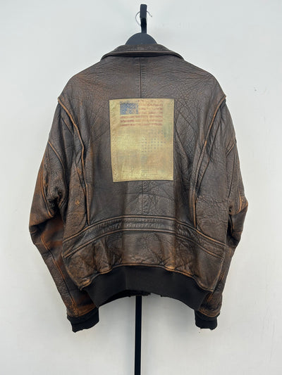GIACCA AVIREX IN PELLE IN PELLE VINTAGE TAGLIA: XL