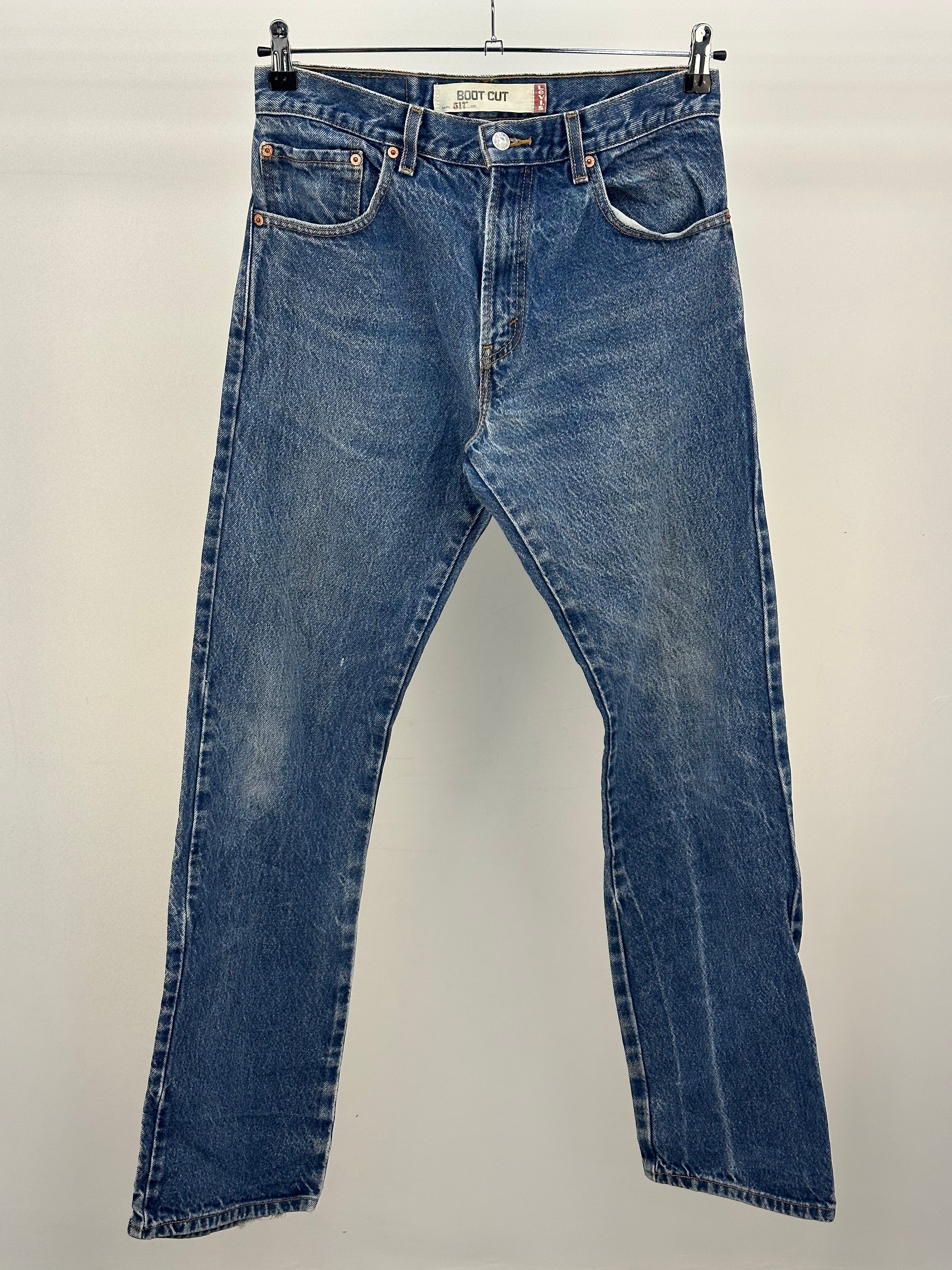 JEANS LEVI'S BOOTCUT TAGLIA: W31 L34 = 45 ITA