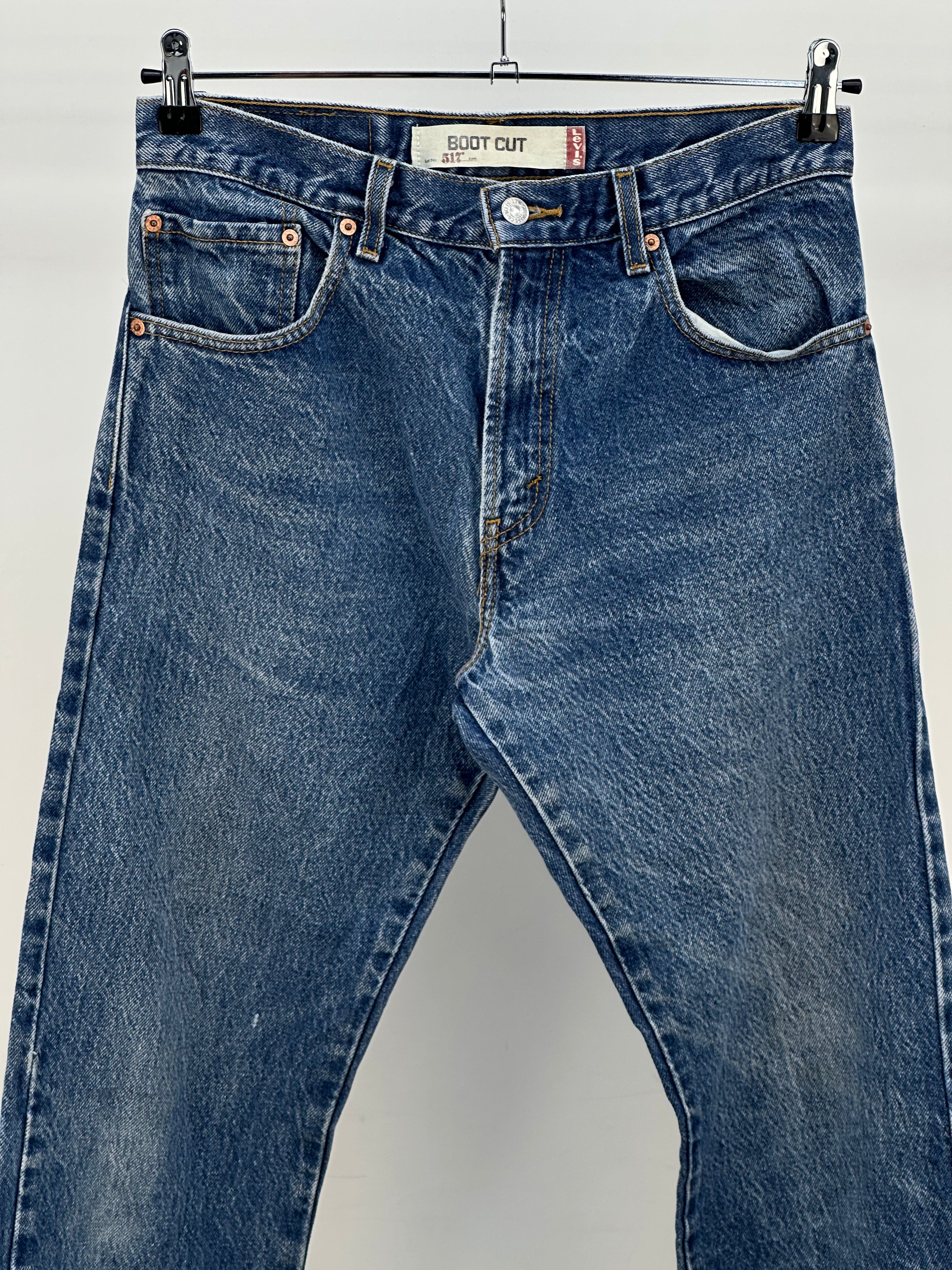 JEANS LEVI'S BOOTCUT TAGLIA: W31 L34 = 45 ITA