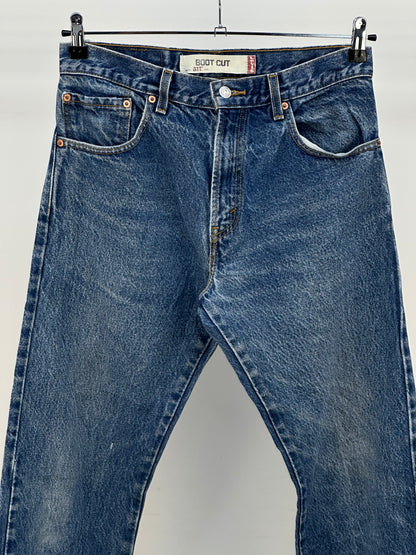 JEANS LEVI'S BOOTCUT TAGLIA: W31 L34 = 45 ITA