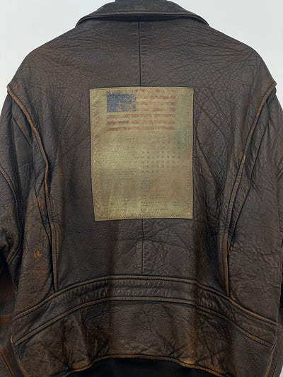 GIACCA AVIREX IN PELLE IN PELLE VINTAGE TAGLIA: XL