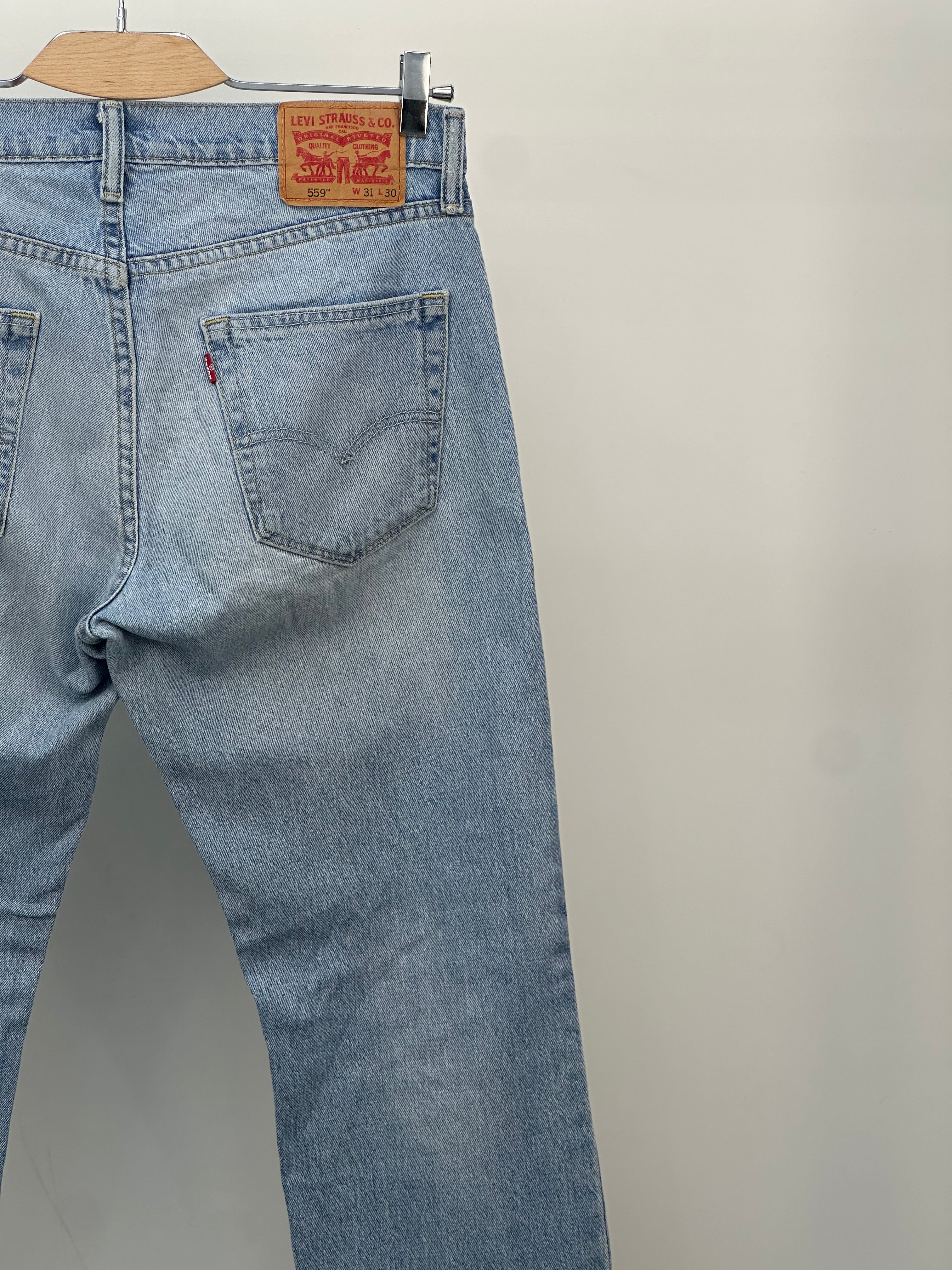 LEVI'S 559 RELAXED FIT TAGLIA: 45 ITA = W31 L30