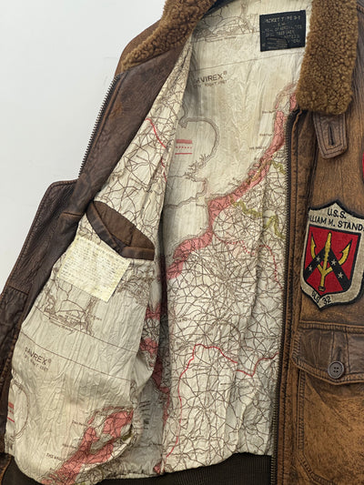 GIACCA AVIREX IN PELLE IN PELLE VINTAGE TAGLIA: L