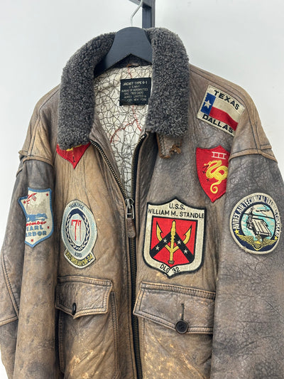 GIACCA AVIREX IN PELLE IN PELLE VINTAGE TAGLIA: M
