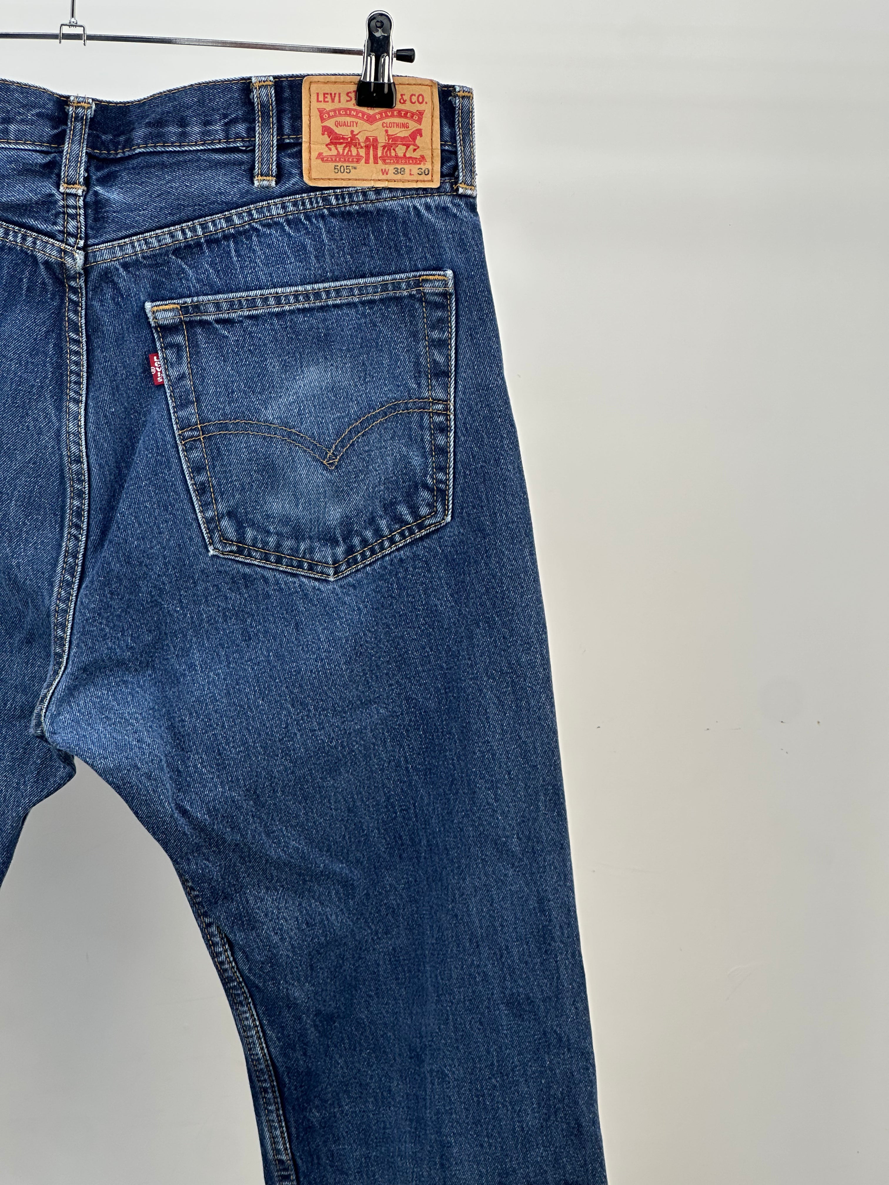 LEVI'S 505 TAGLIA: W38 L30 = 52 ITA