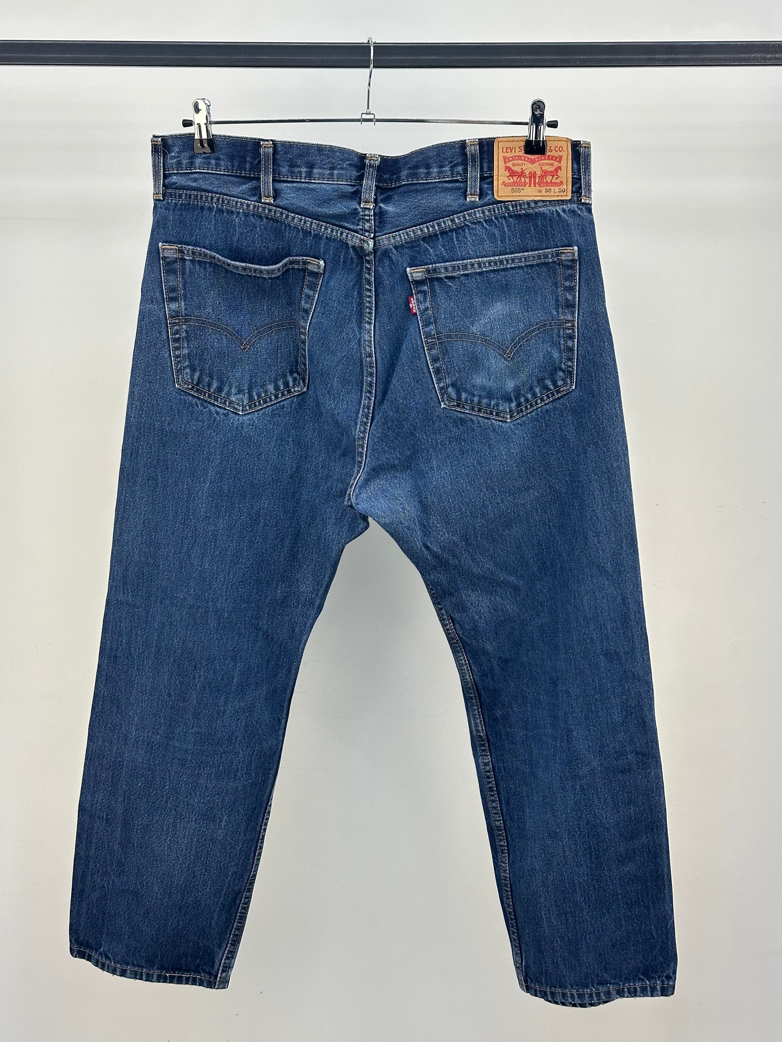 LEVI'S 505 TAGLIA: W38 L30 = 52 ITA