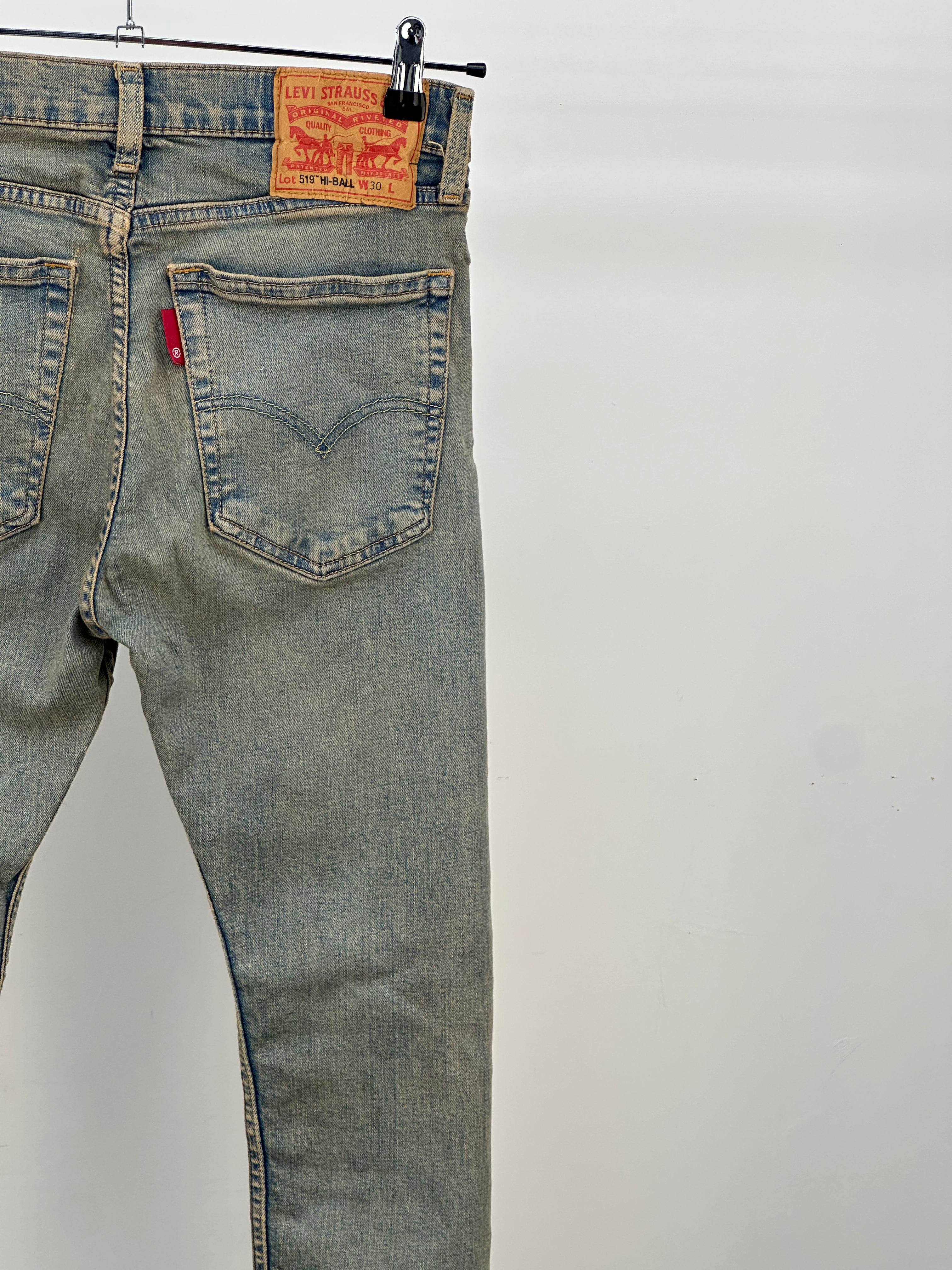 LEVI'S SLIM HI-BALL TAGLIA: W30 = 44 ITA