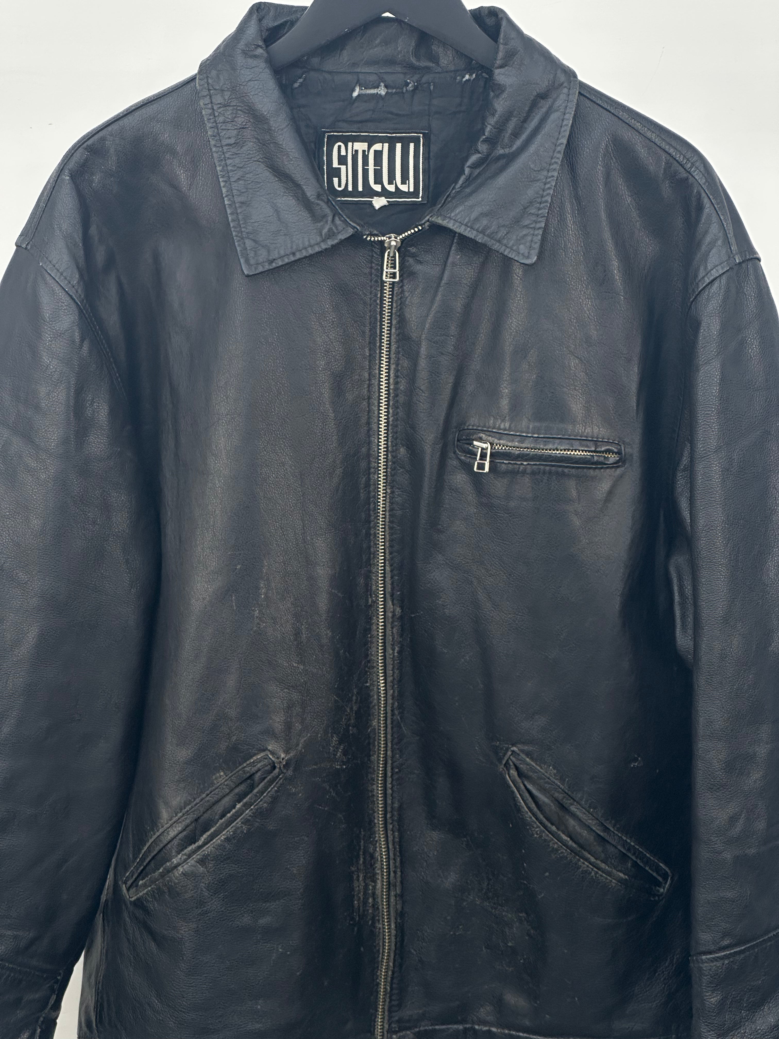 GIACCA IN PELLE TAGLIA: XL