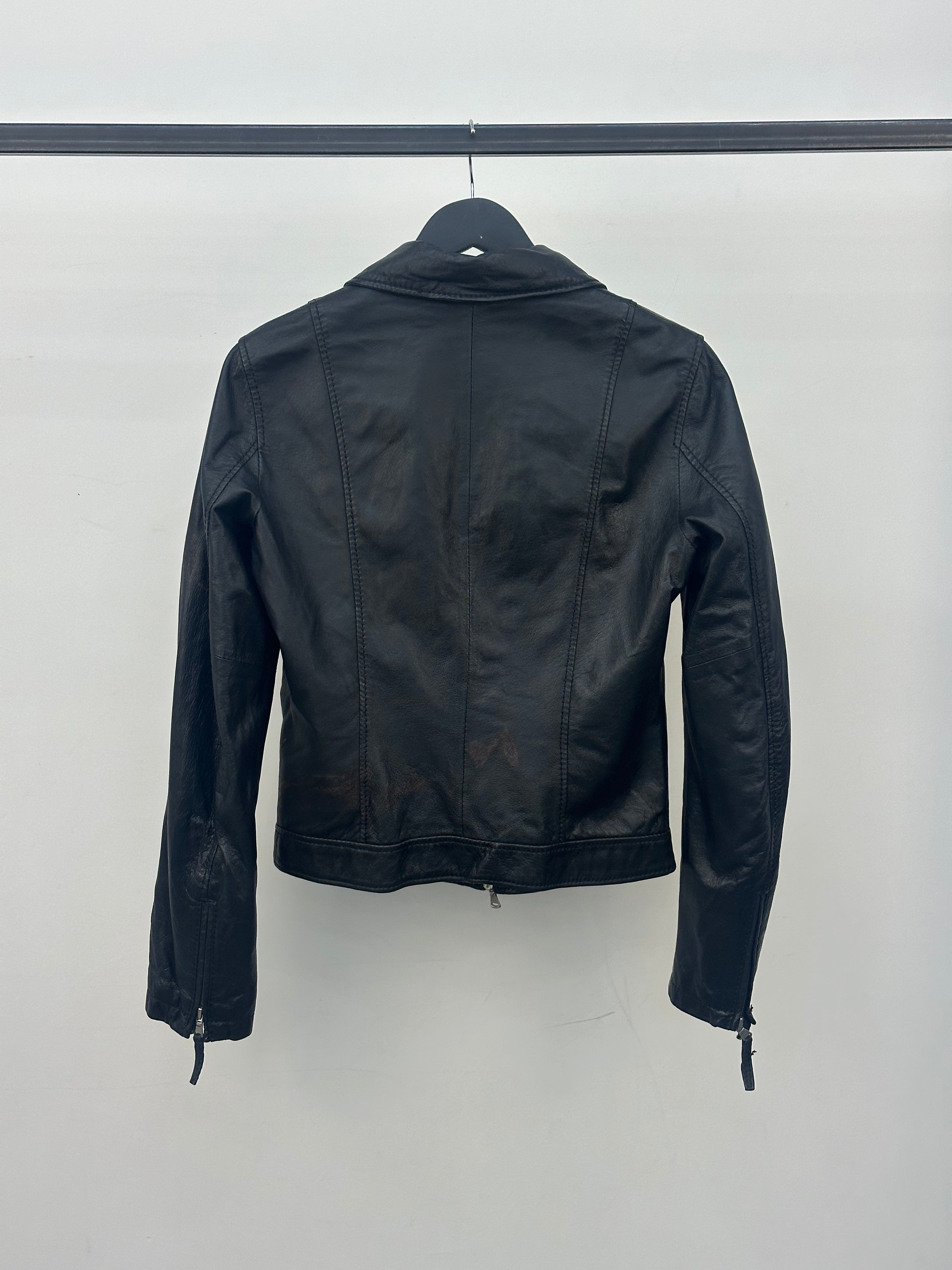 GIACCA IN PELLE BENETTON TAGLIA: XS