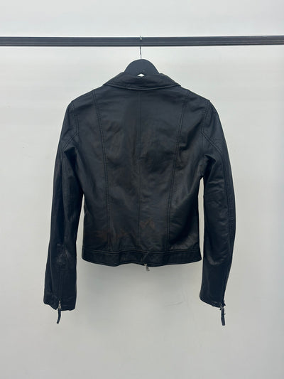 GIACCA IN PELLE BENETTON TAGLIA: XS