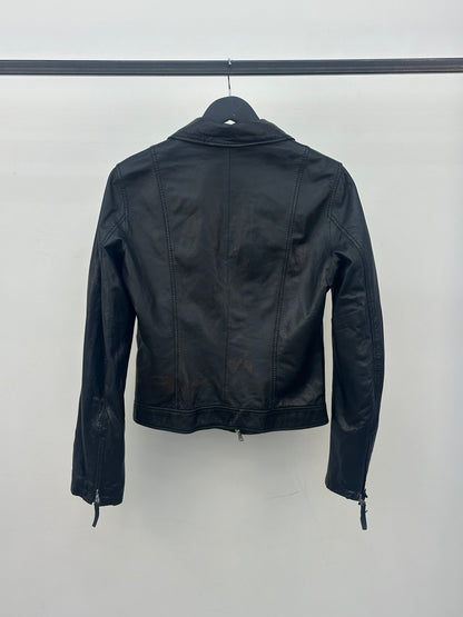 GIACCA IN PELLE BENETTON TAGLIA: XS