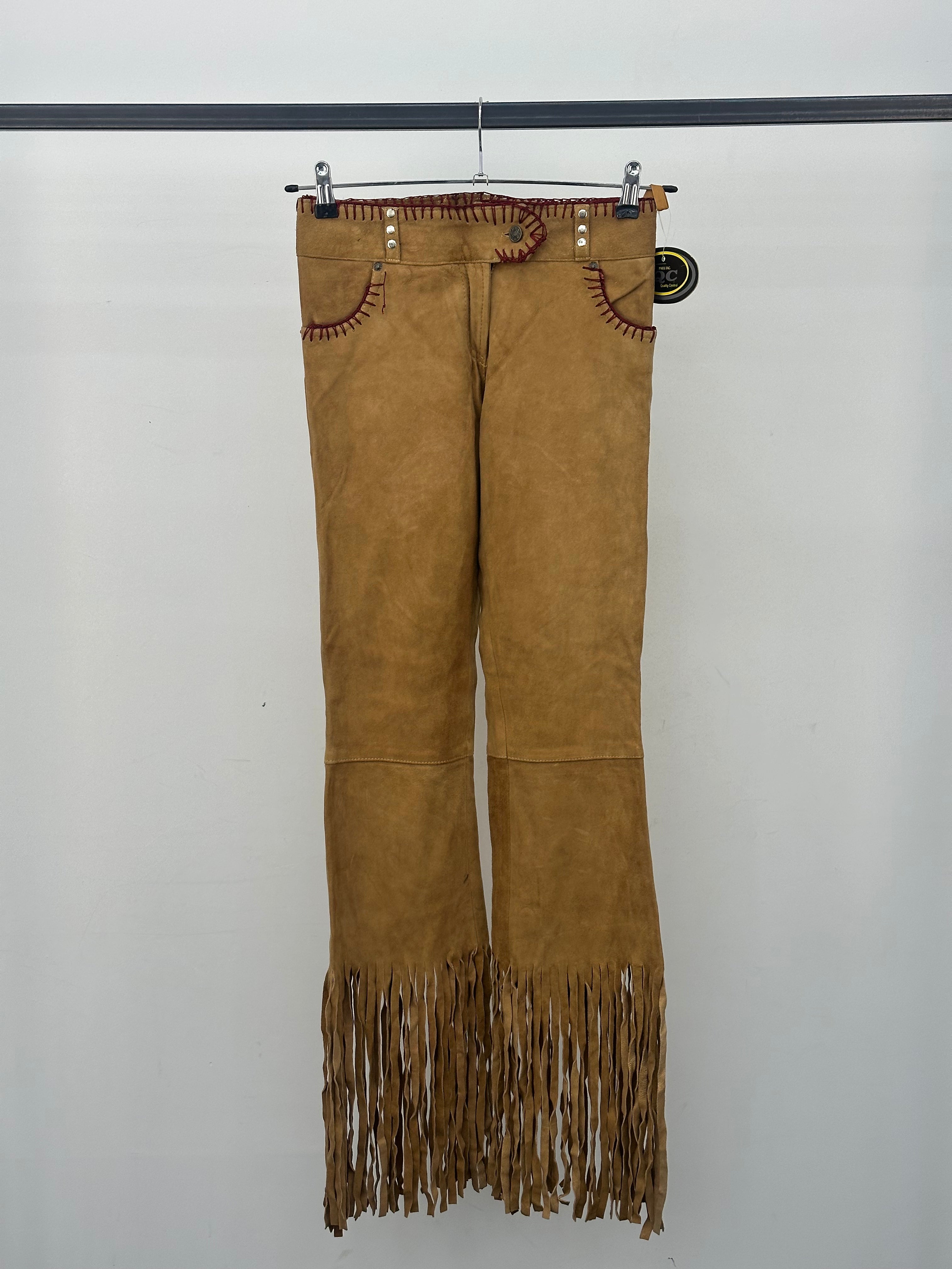 PANTALONE IN PELLE TAGLIA: M