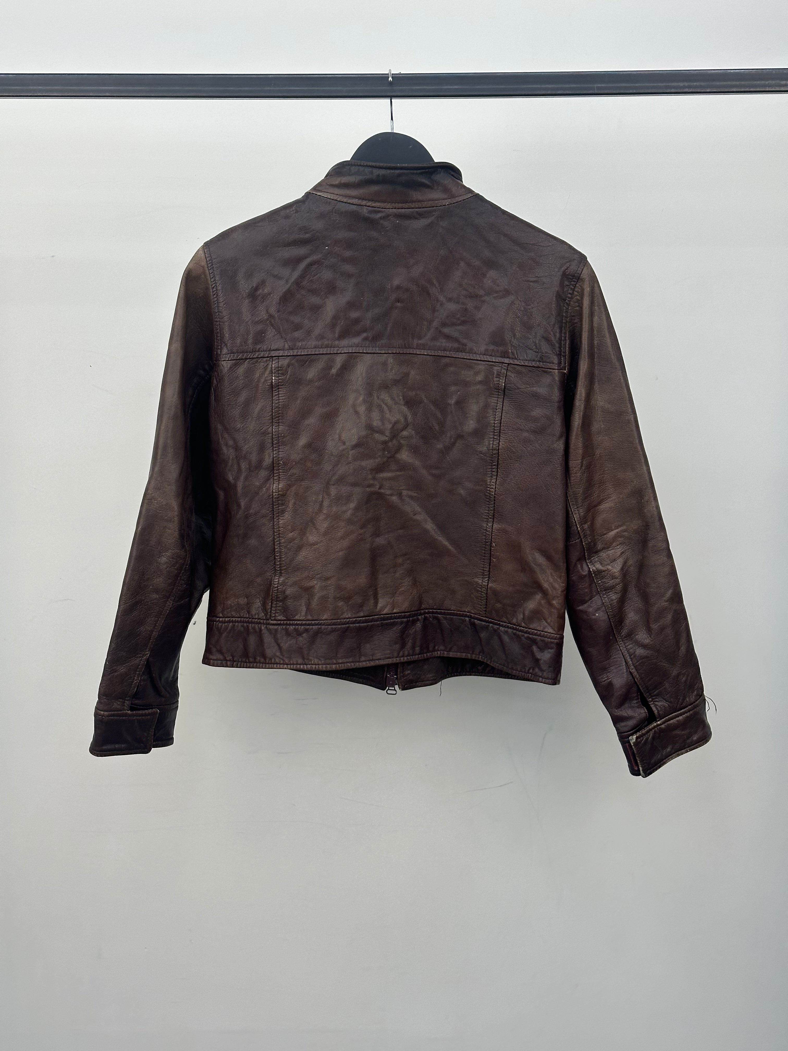 GIACCA IN PELLE TAGLIA: S