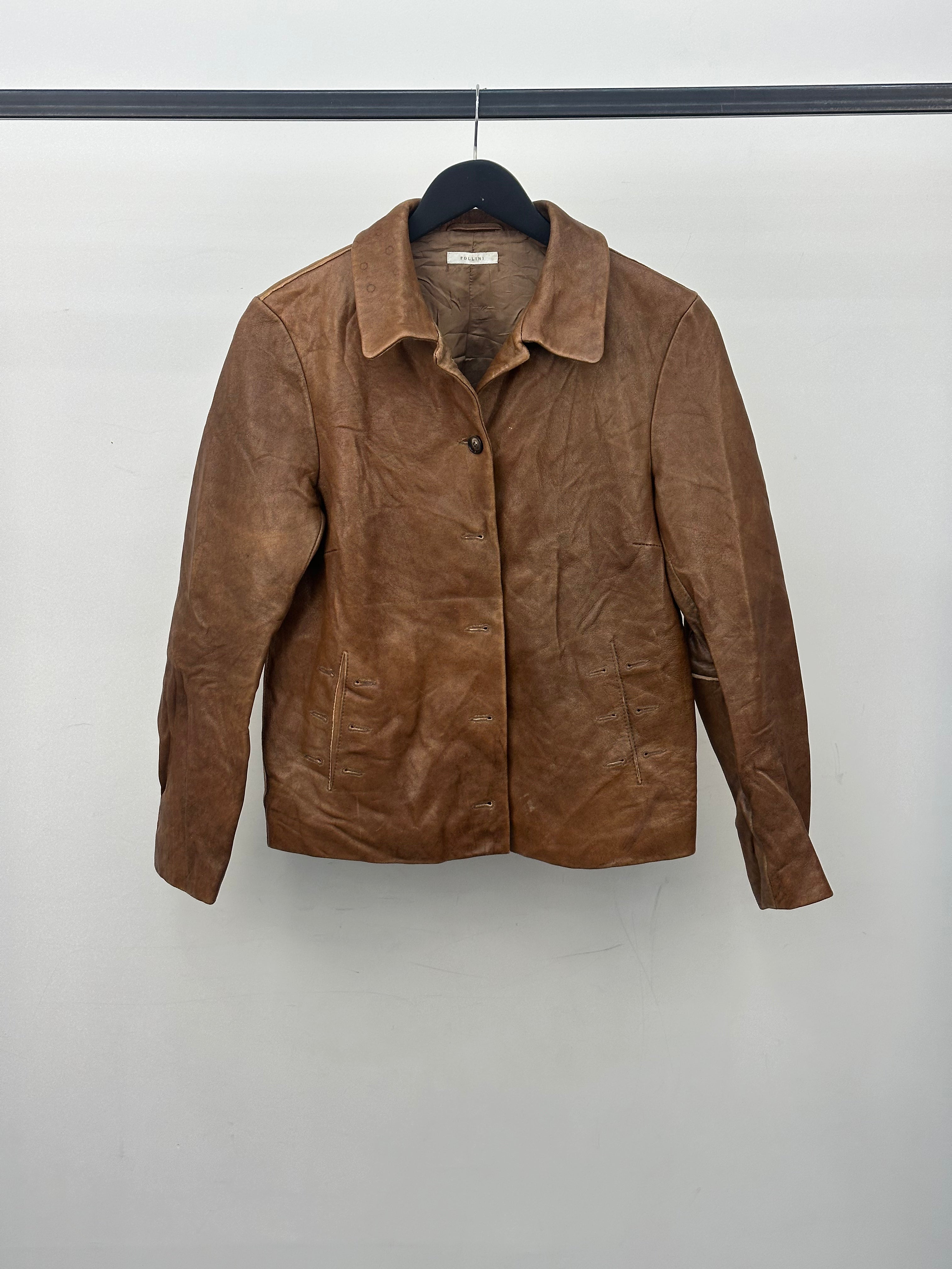GIACCA IN PELLE TAGLIA: S
