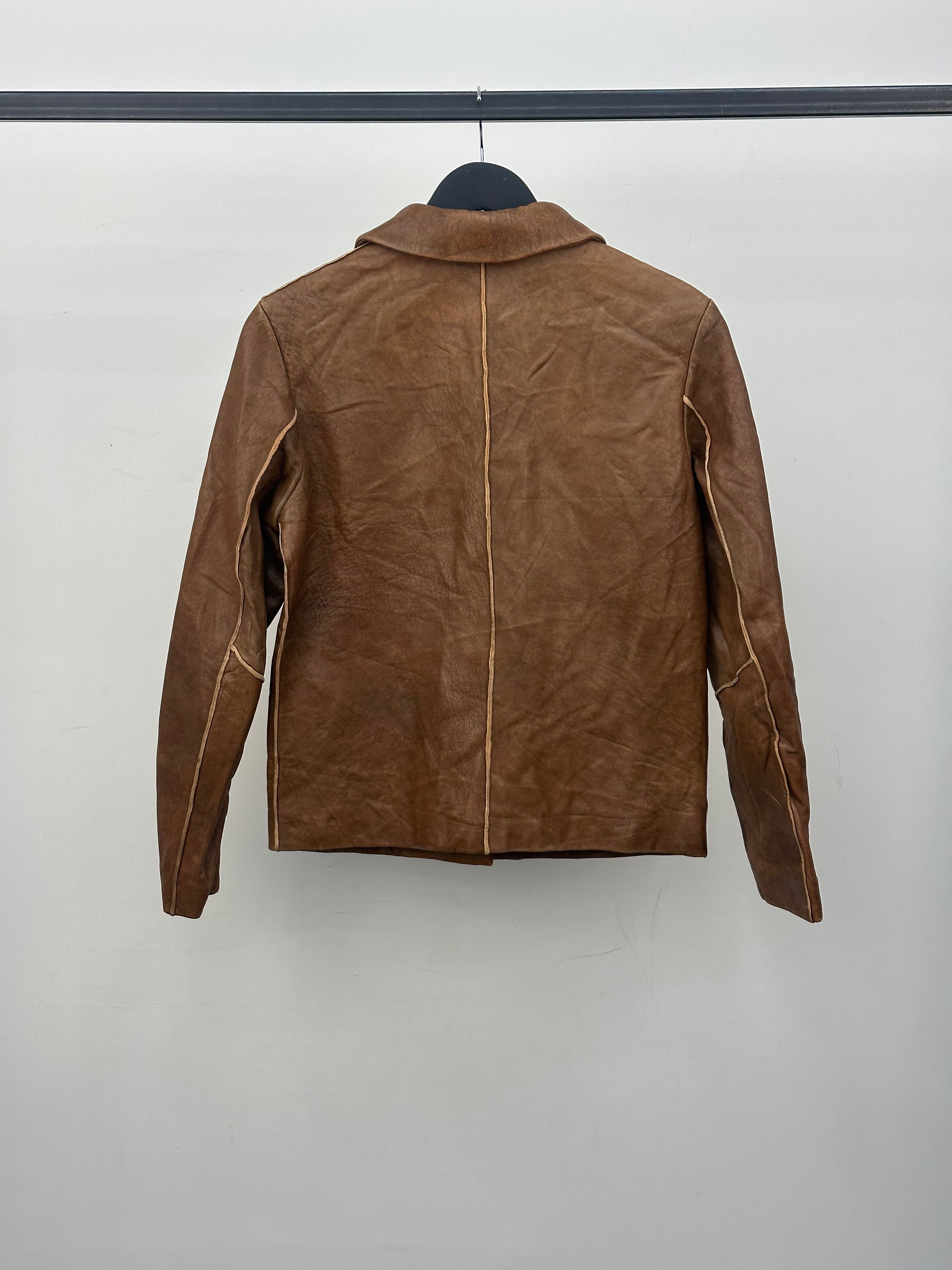 GIACCA IN PELLE TAGLIA: S