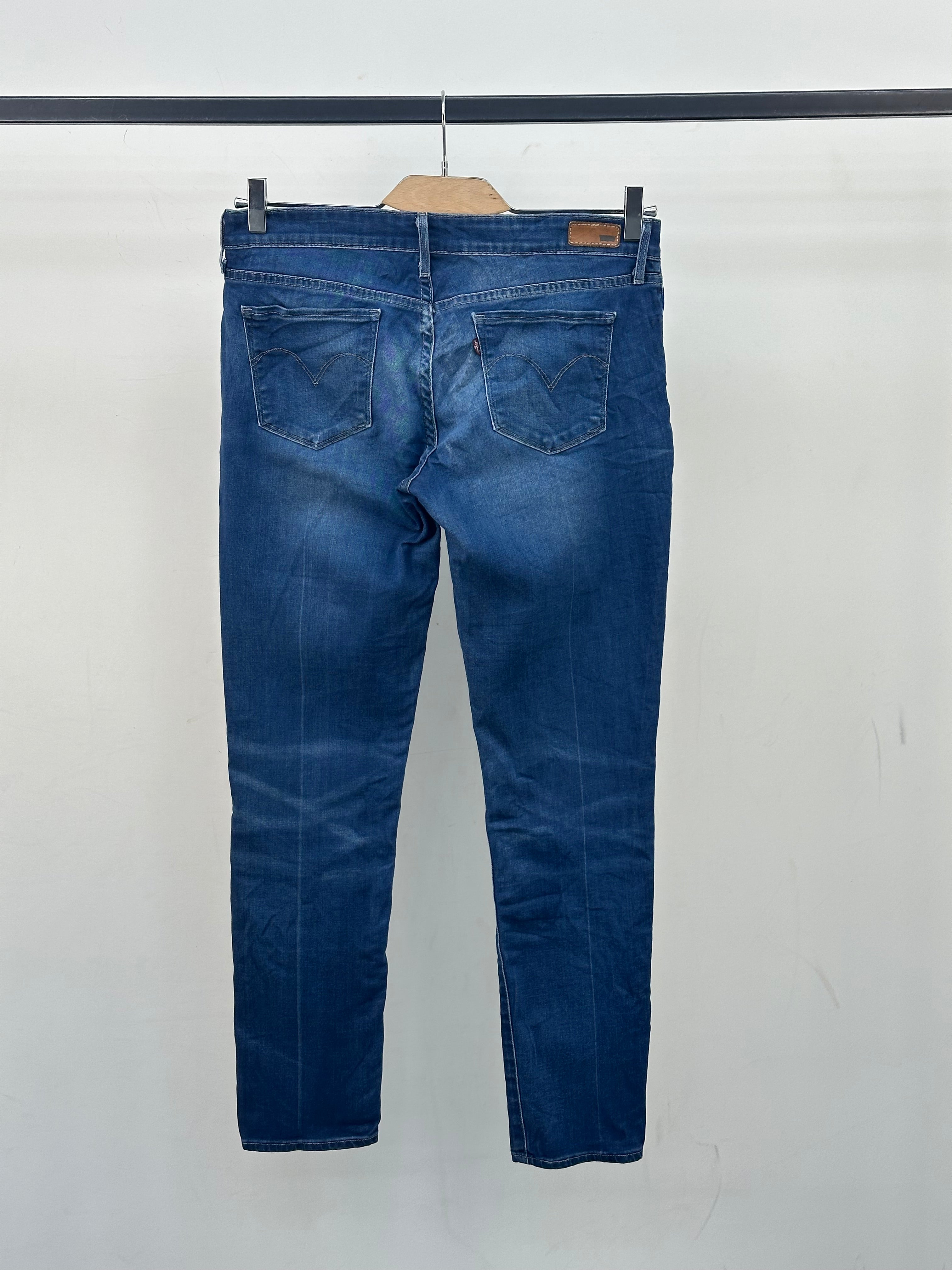 LEVI'S MID RISE SKINNY FIT: 44 ITA = W30 L32