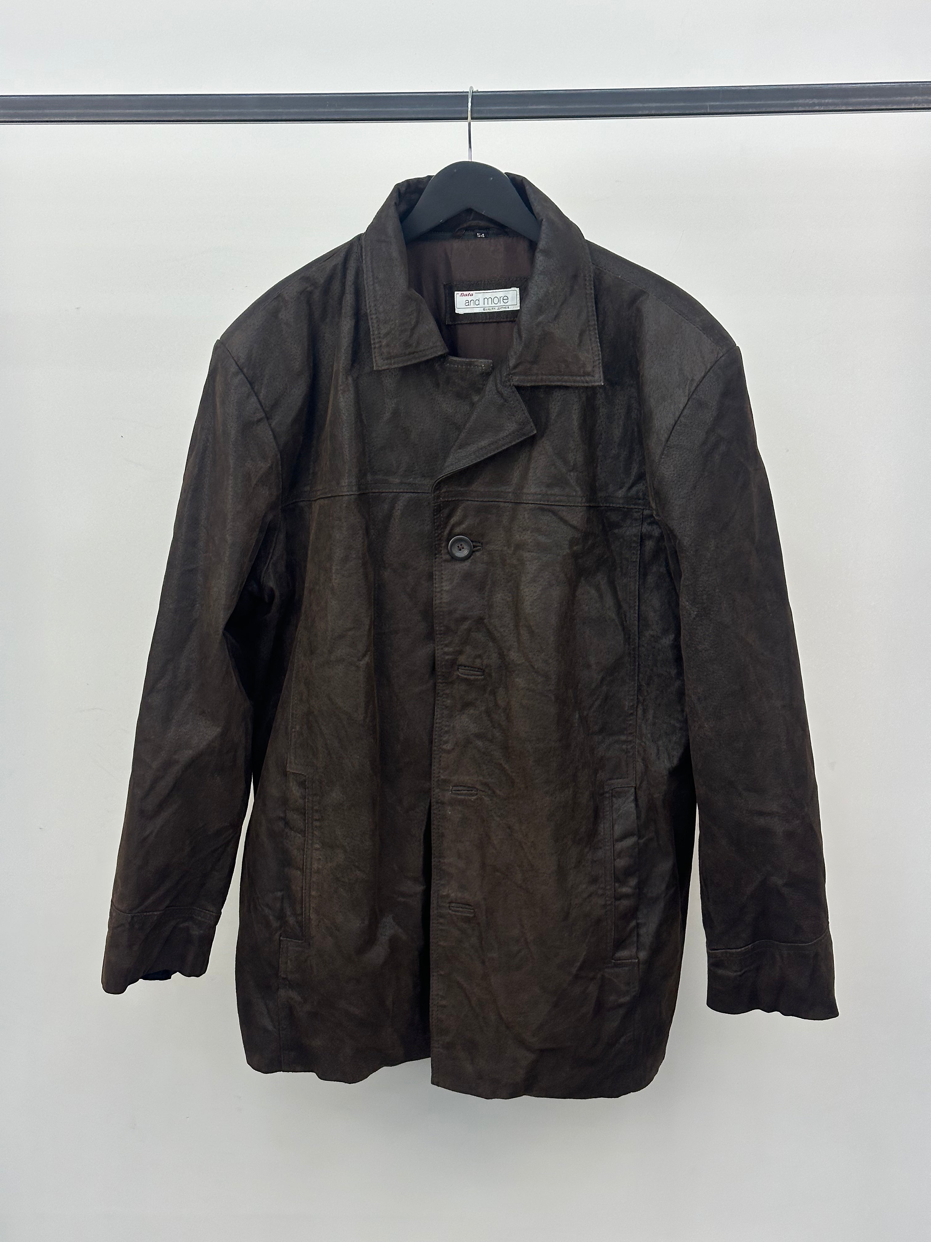 GIACCA IN PELLE TAGLIA: 54