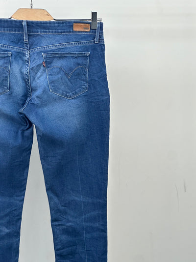 LEVI'S MID RISE SKINNY FIT: 44 ITA = W30 L32