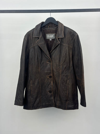 GIACCA IN PELLE TAGLIA: 2XL