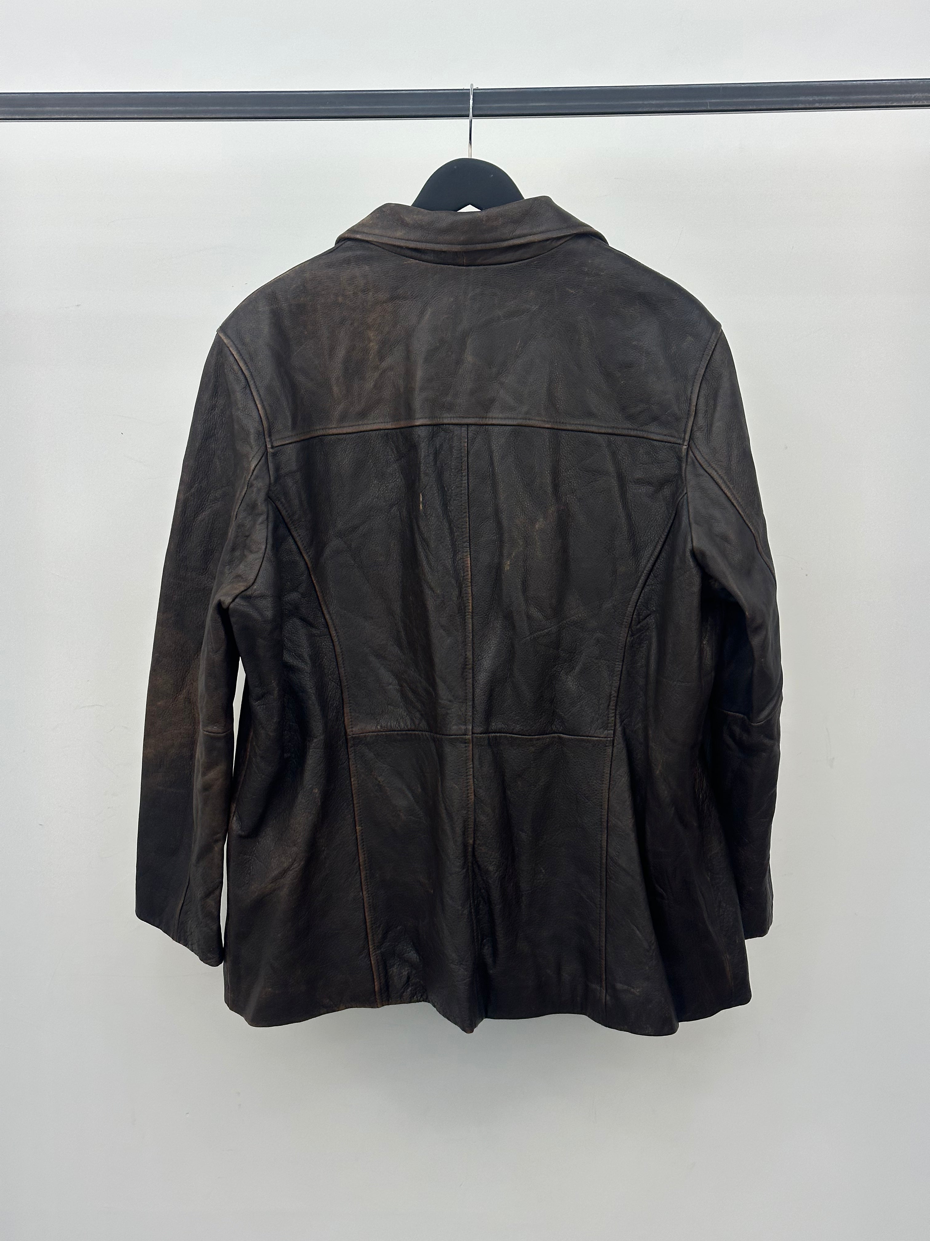 GIACCA IN PELLE TAGLIA: 2XL