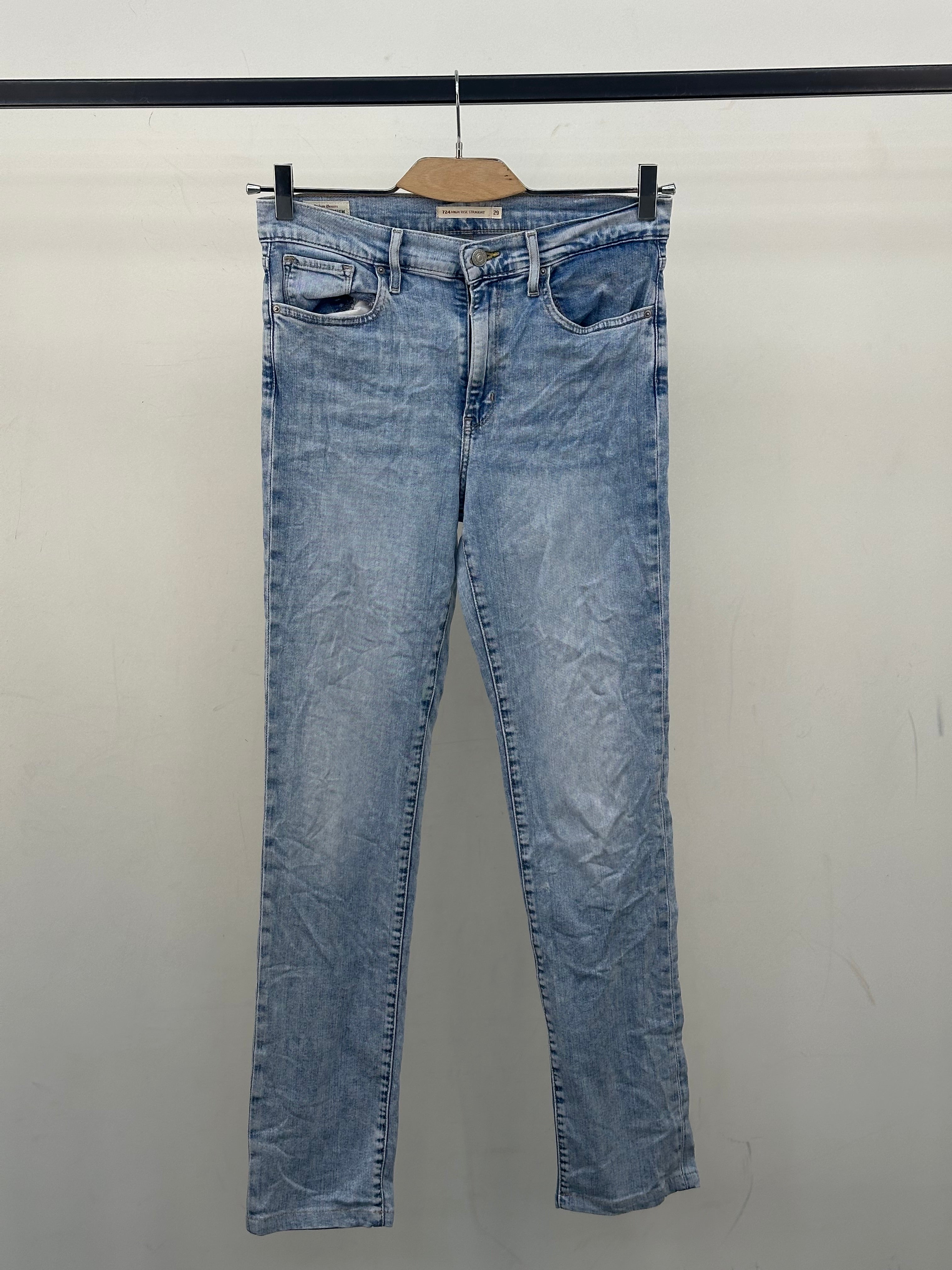 LEVI'S 724 HIGH RISE STRAIGHT: 43 ITA = W29 L32