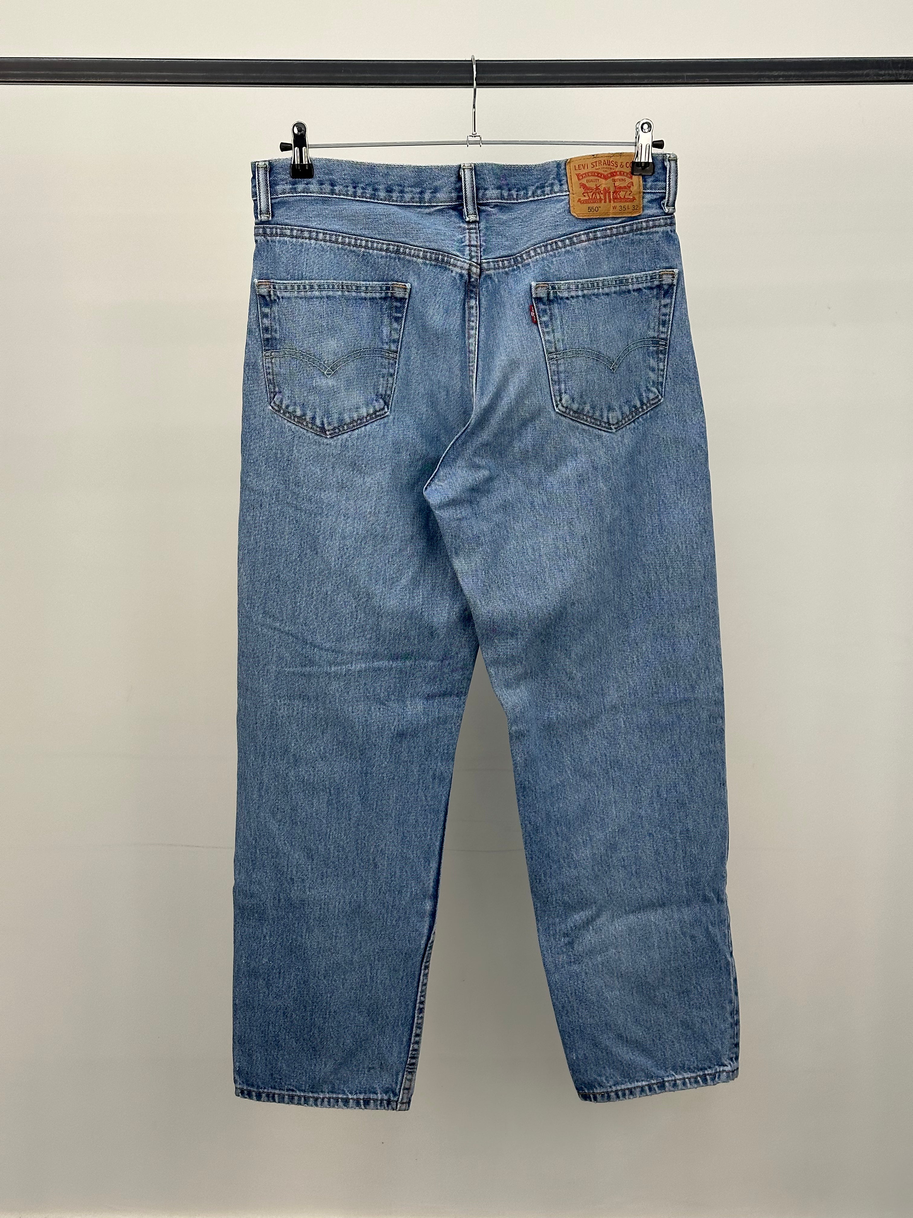 LEVI'S 550 BAGGY FIT TAGLIA : 49 ITA = W35