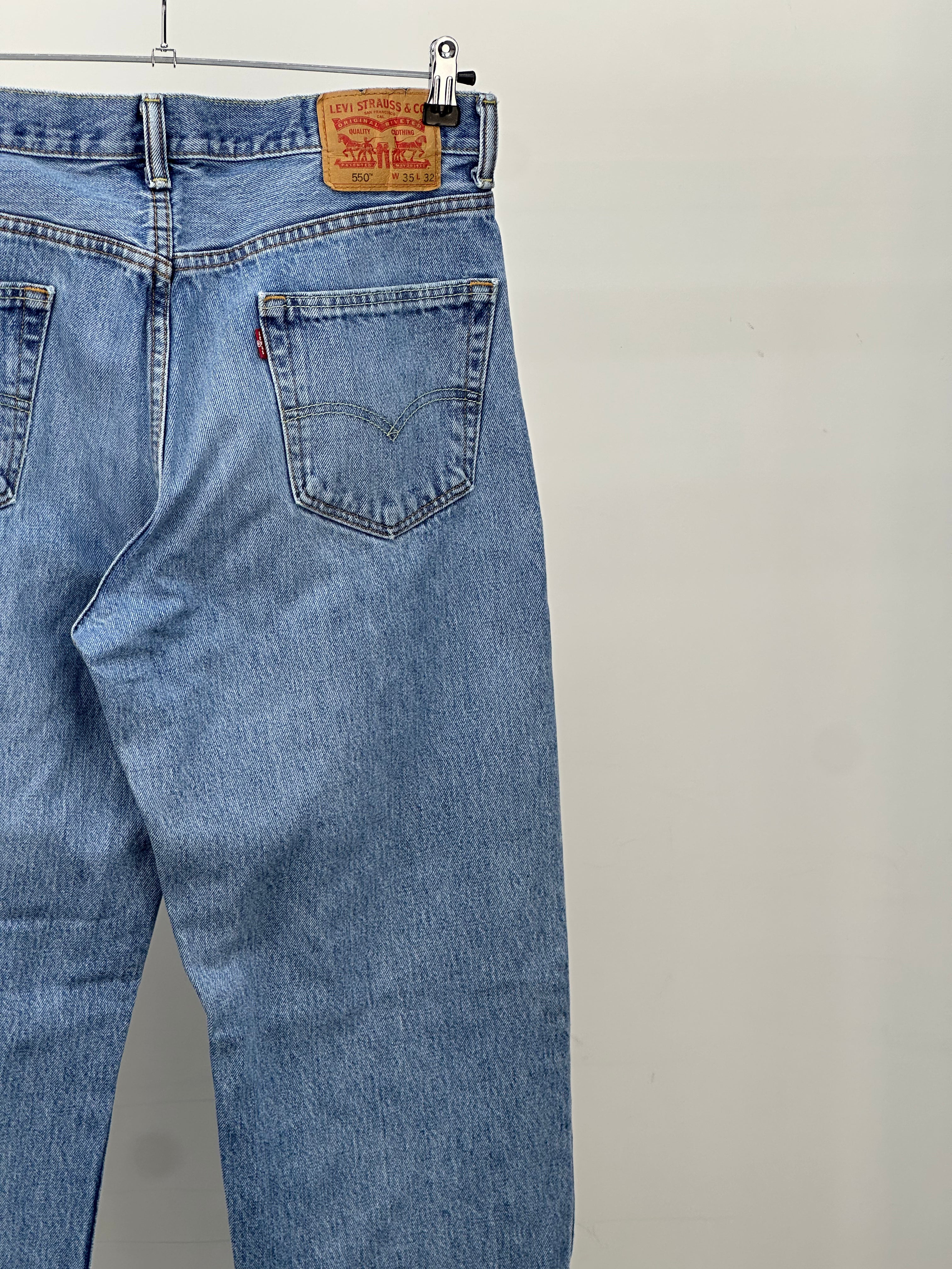 LEVI'S 550 BAGGY FIT TAGLIA : 49 ITA = W35