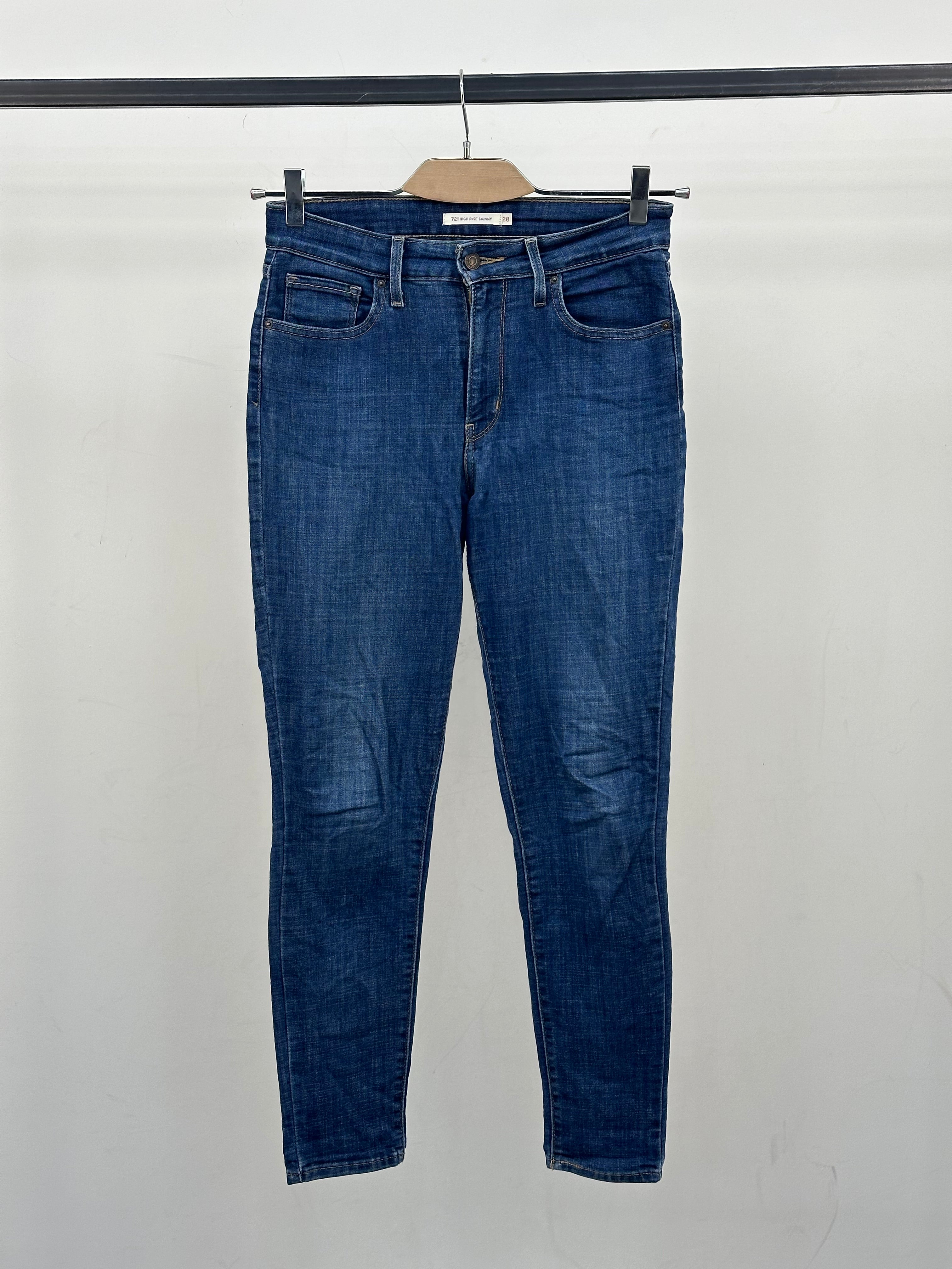LEVI'S 721 HIGH RISE SKINNY FIT: 42 ITA = W28