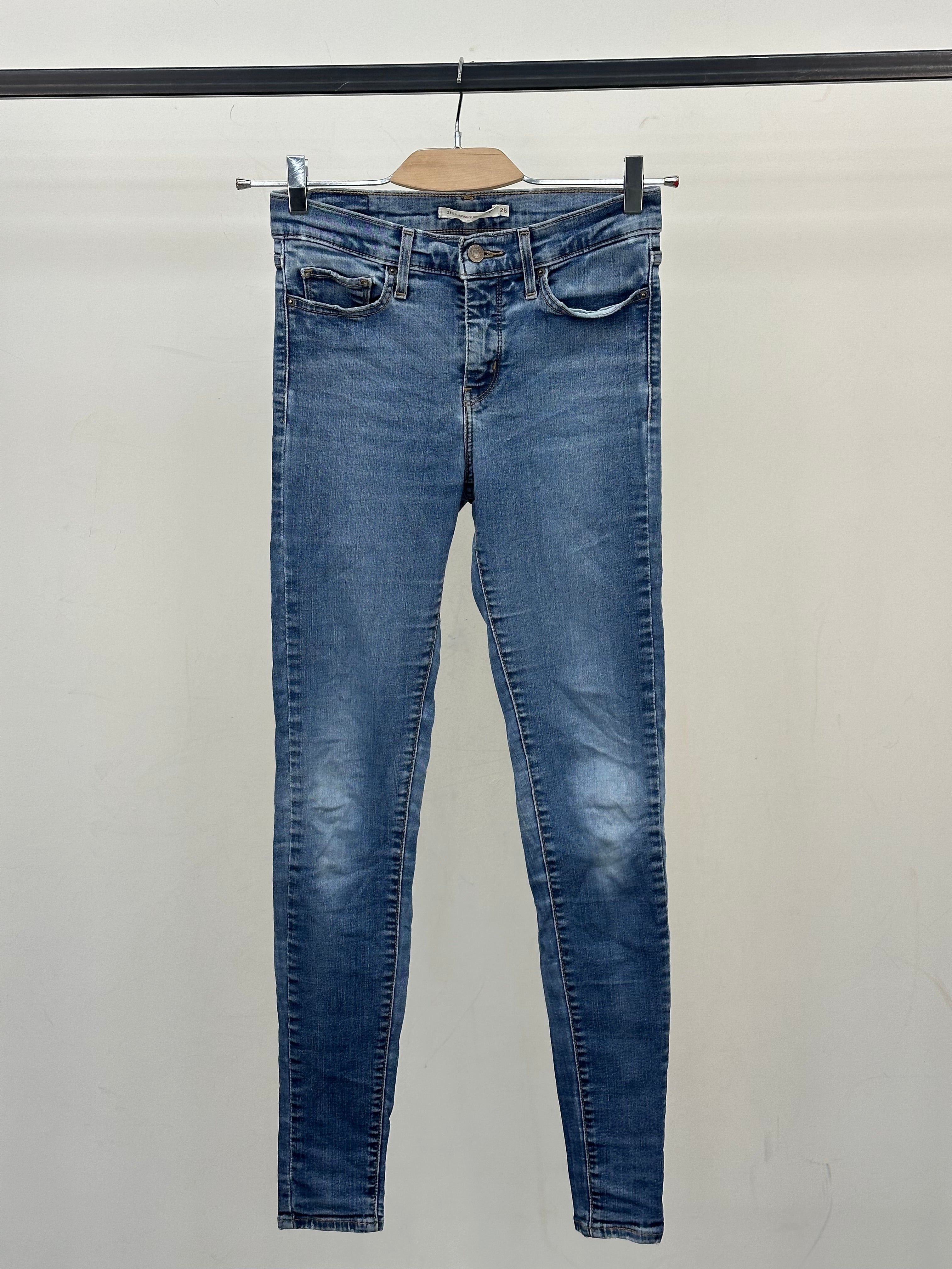 LEVI'S 310 SHAPING SUPER SKINNY FIT: 42 ITA = W28 L32