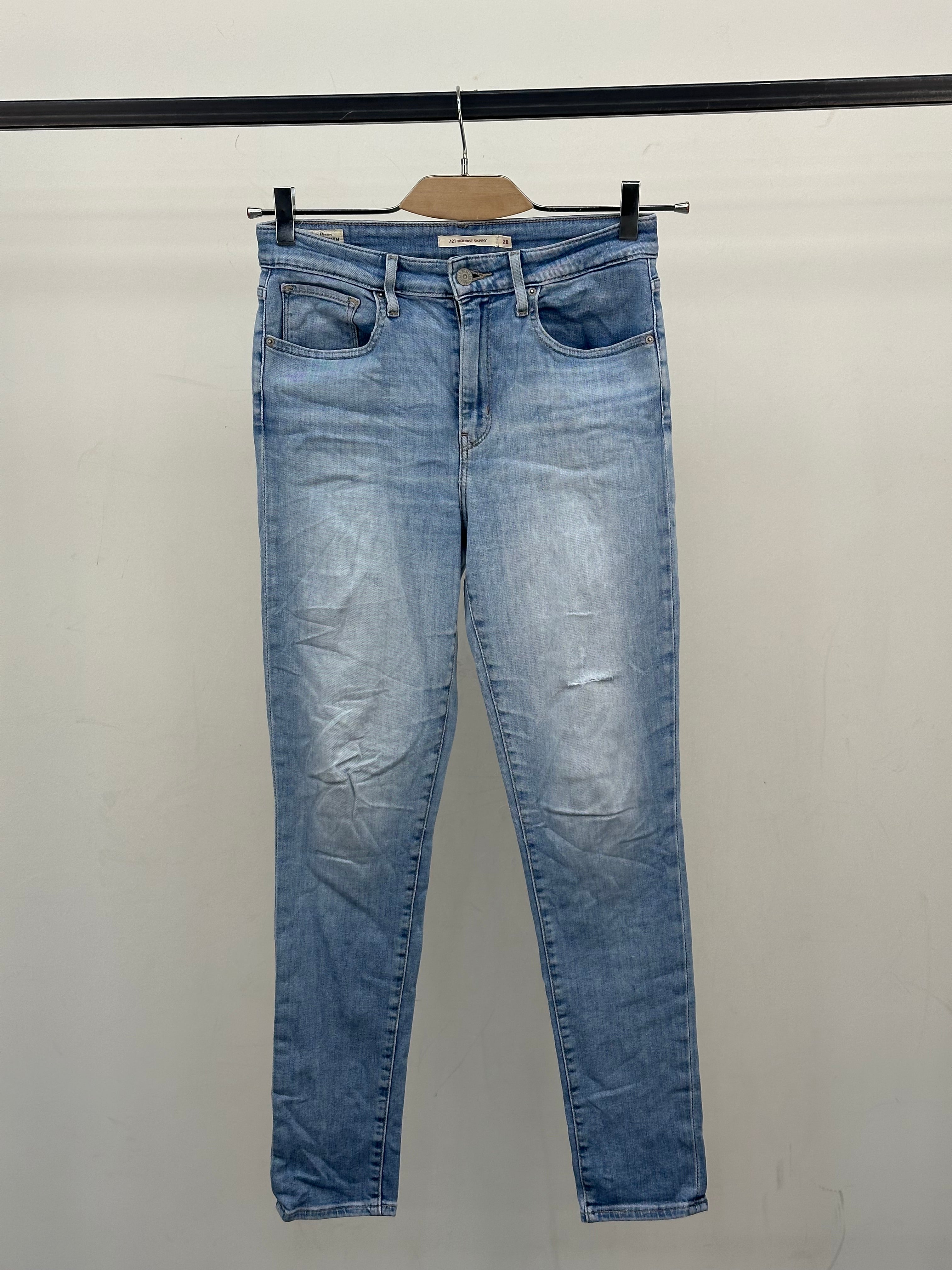 LEVI'S 721 HIGH RISE SKINNY FIT: 42 ITA = W28 L28