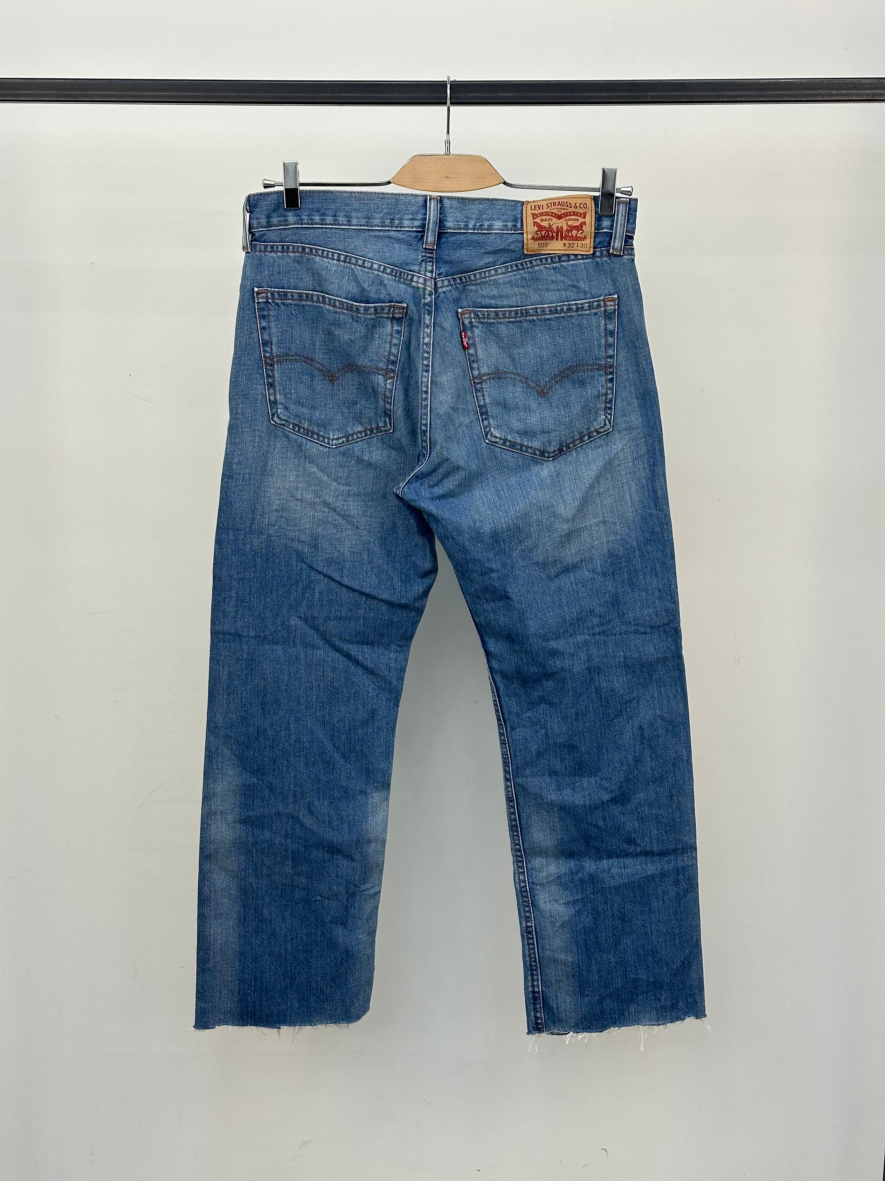 LEVI'S 505 SLIM FIT TAGLIA: 46 ITA = W32 L30