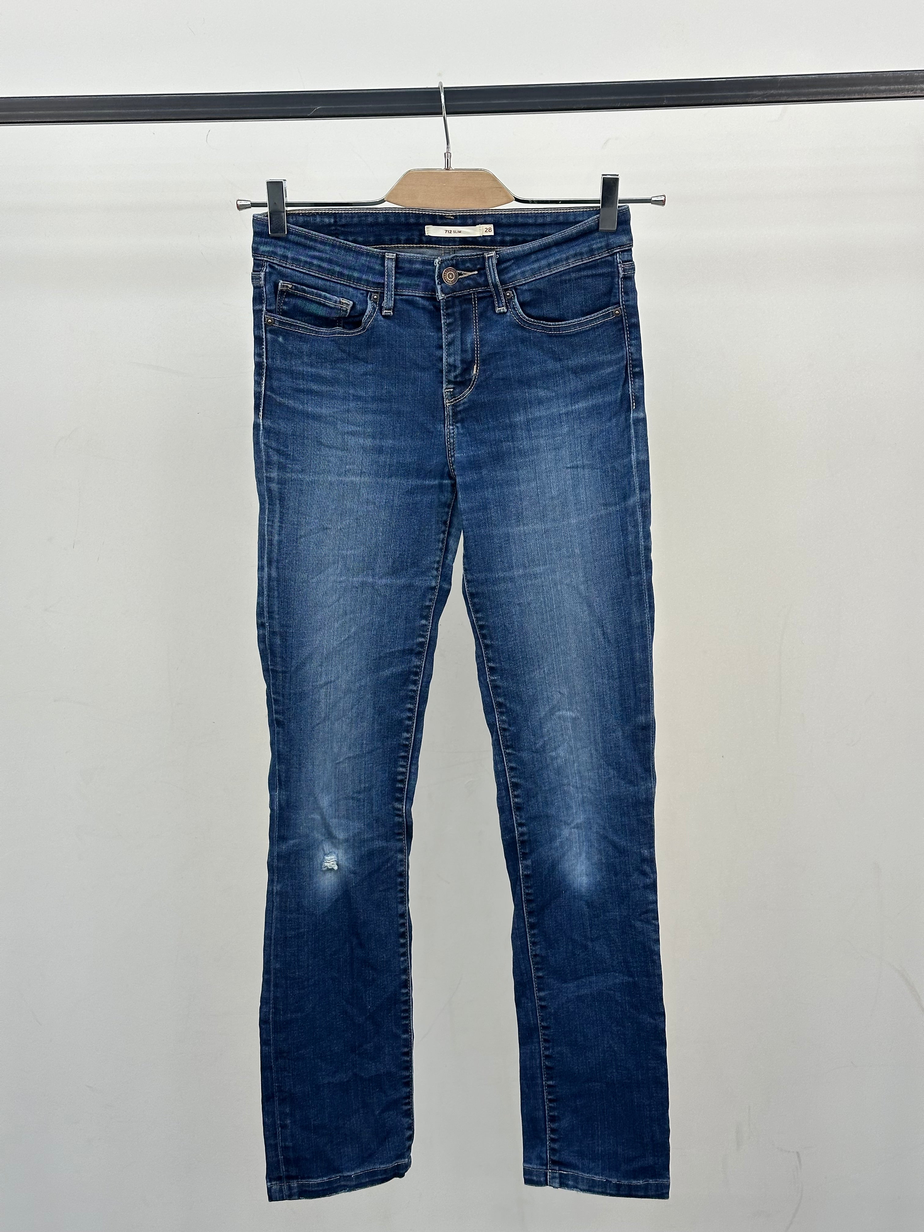 LEVI'S 712 SLIM FIT: 42 ITA = W28 L34