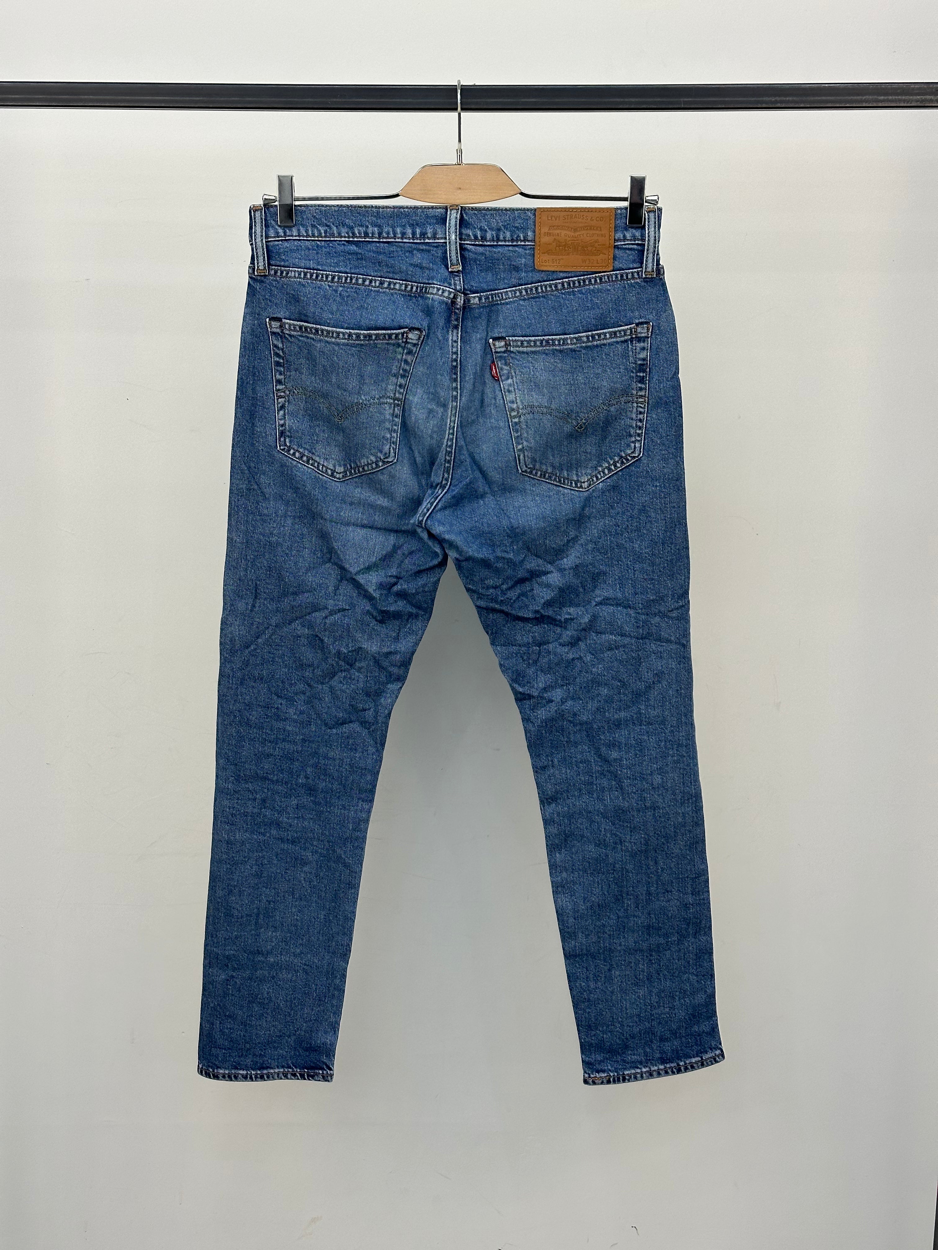 LEVI'S 512 SLIM FIT TAGLIA: 46 ITA = W32 L30