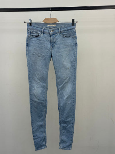 LEVI'S 711 SUPER SKINNY: 42 ITA = W28 L32