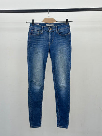 LEVI'S 710 SUPER SKINNY FIT: 41 ITA = W27 L30