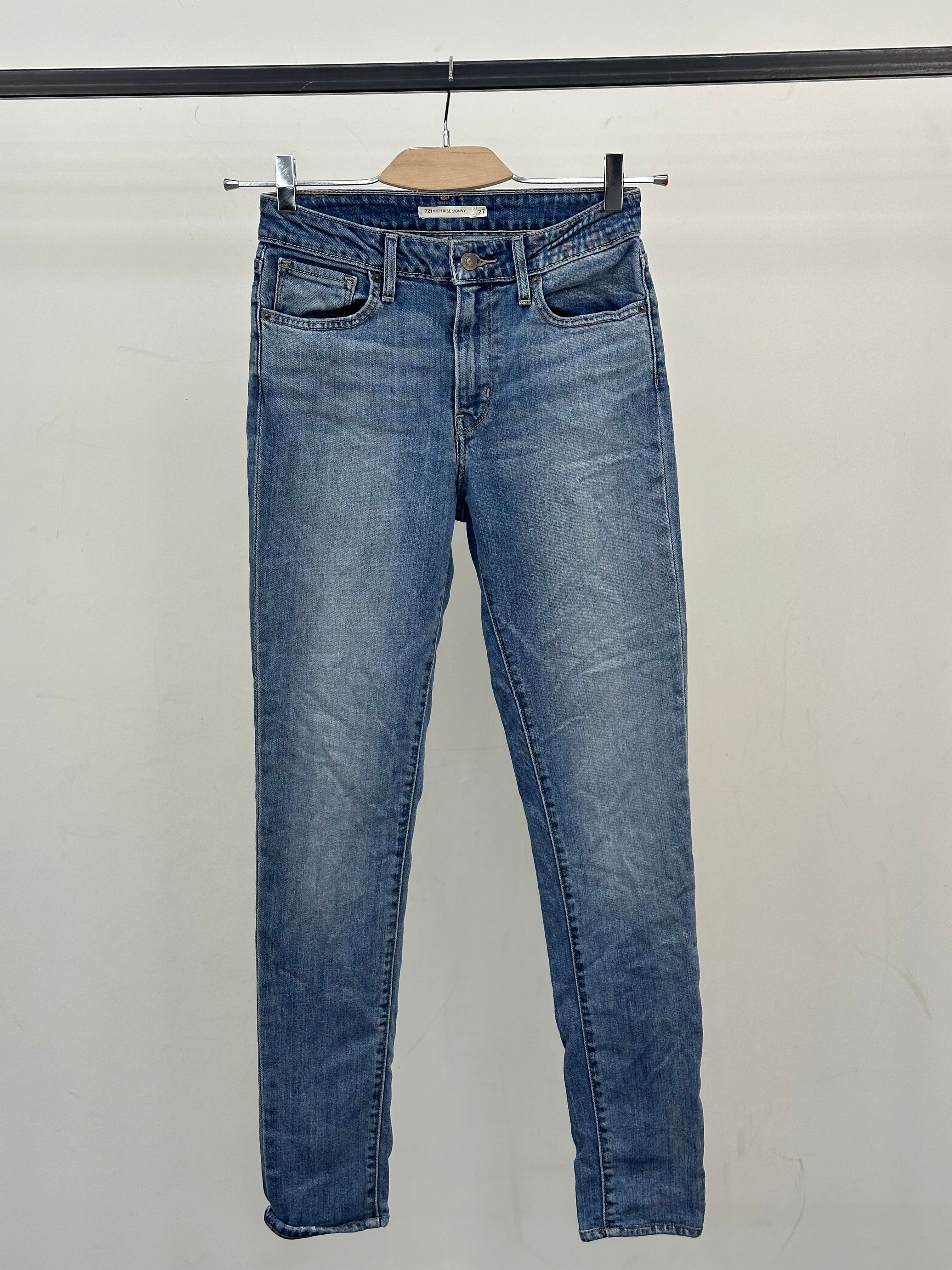 LEVI'S 721 HIGH RISE SKINNY FIT: 41 ITA = W27 L34