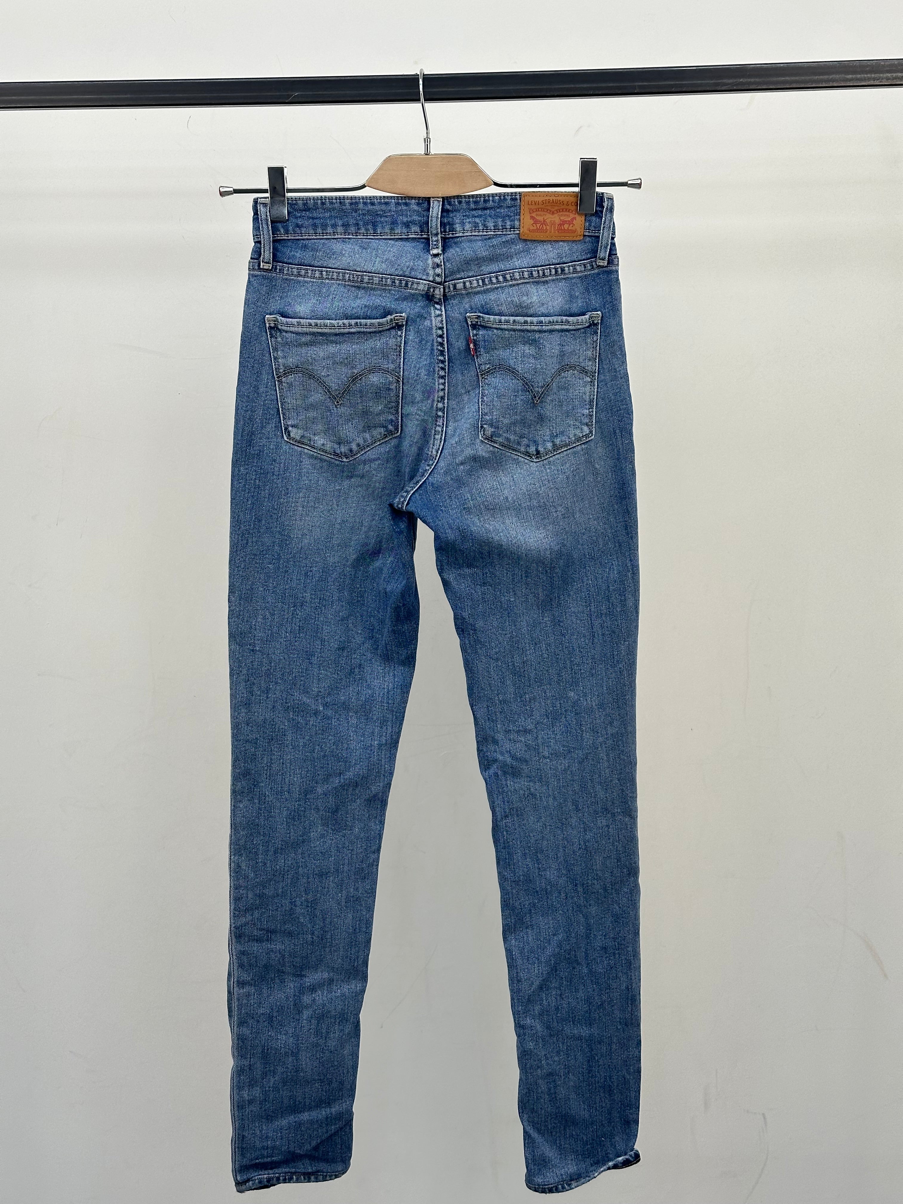 LEVI'S 721 HIGH RISE SKINNY FIT: 41 ITA = W27 L34