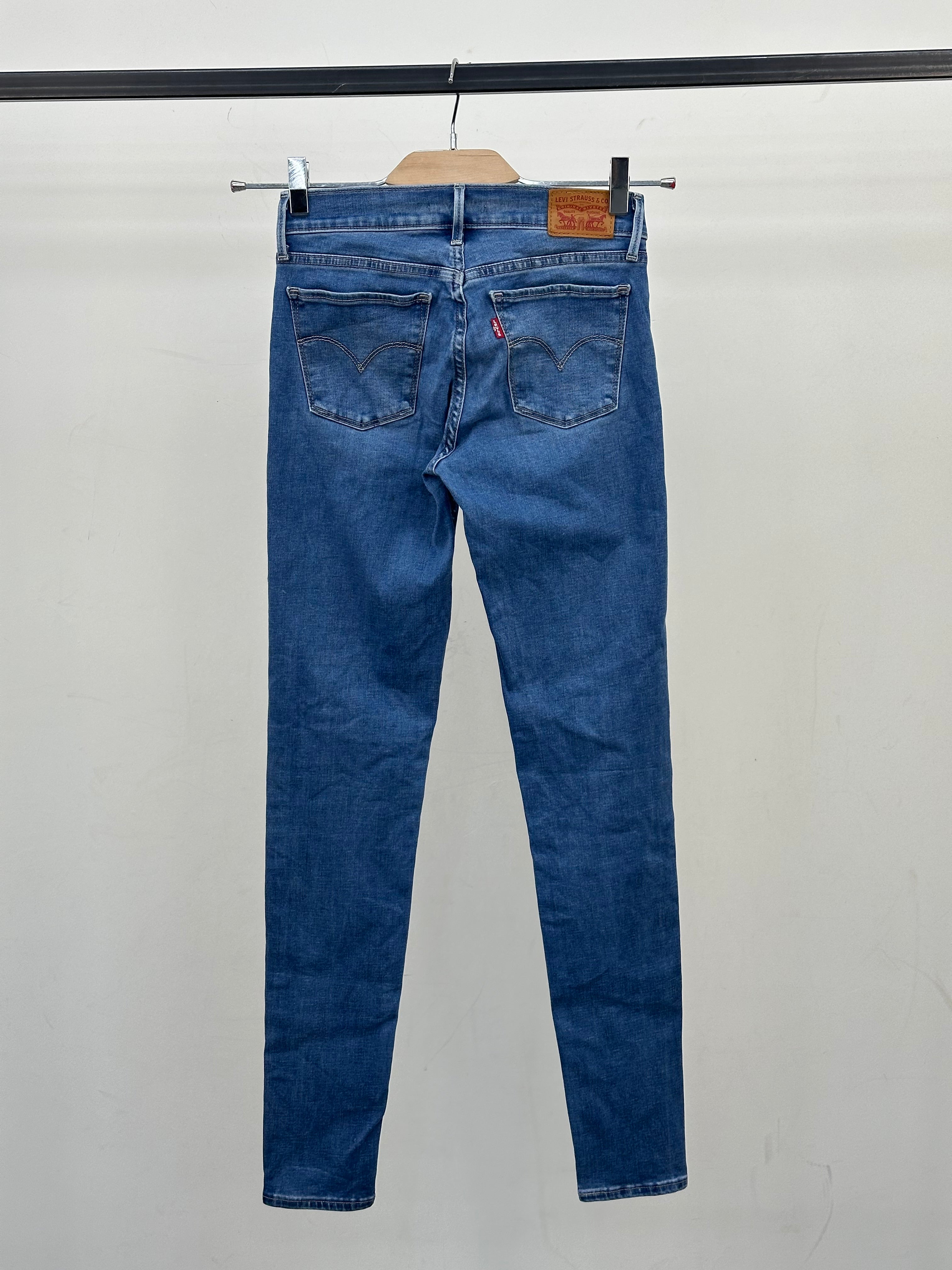 LEVI'S 710 SUPER SKINNY FIT: 41 ITA = W27 L32