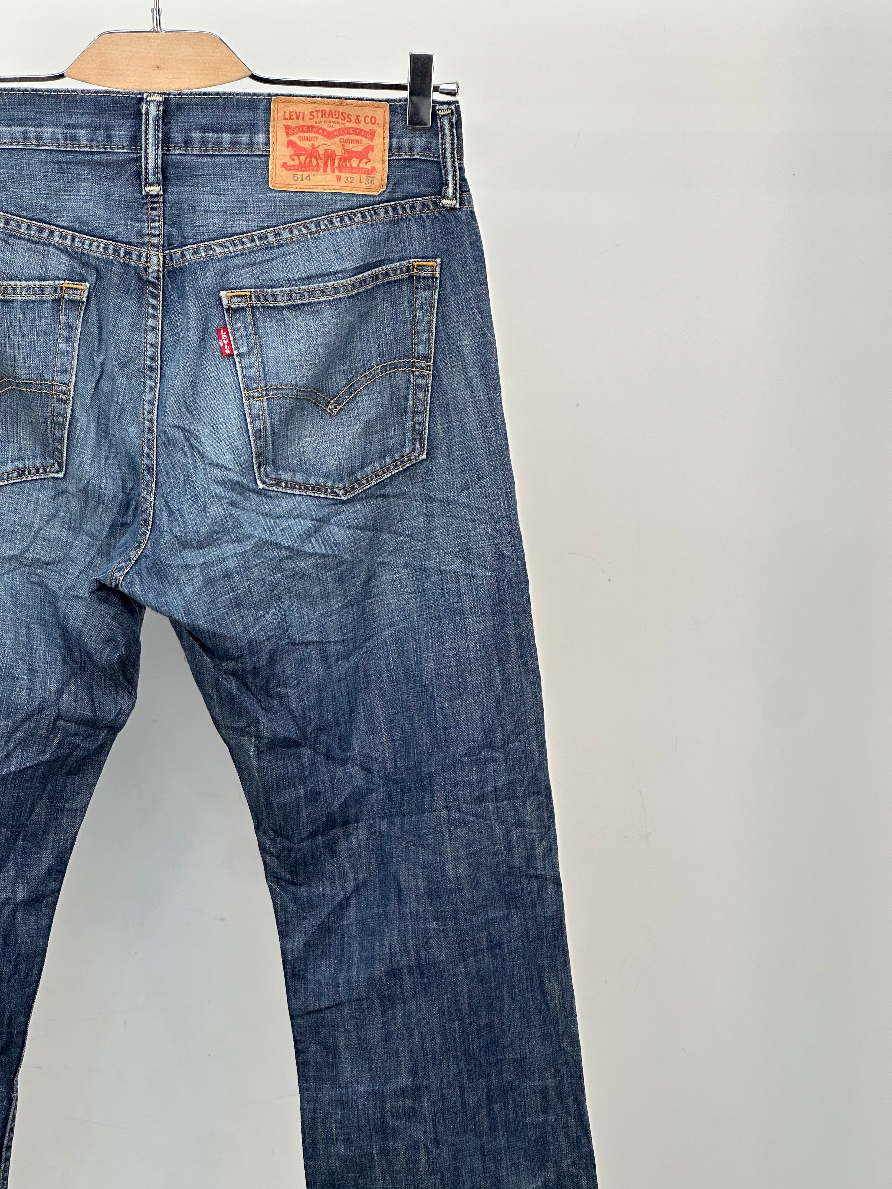 LEVI'S 514 SLIM FIT TAGLIA: 46 ITA = W32 L34