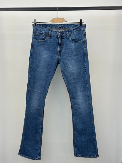 LEVI'S 527 SLIM BOOTCUT FIT TAGLIA: 46 ITA = W32 L36